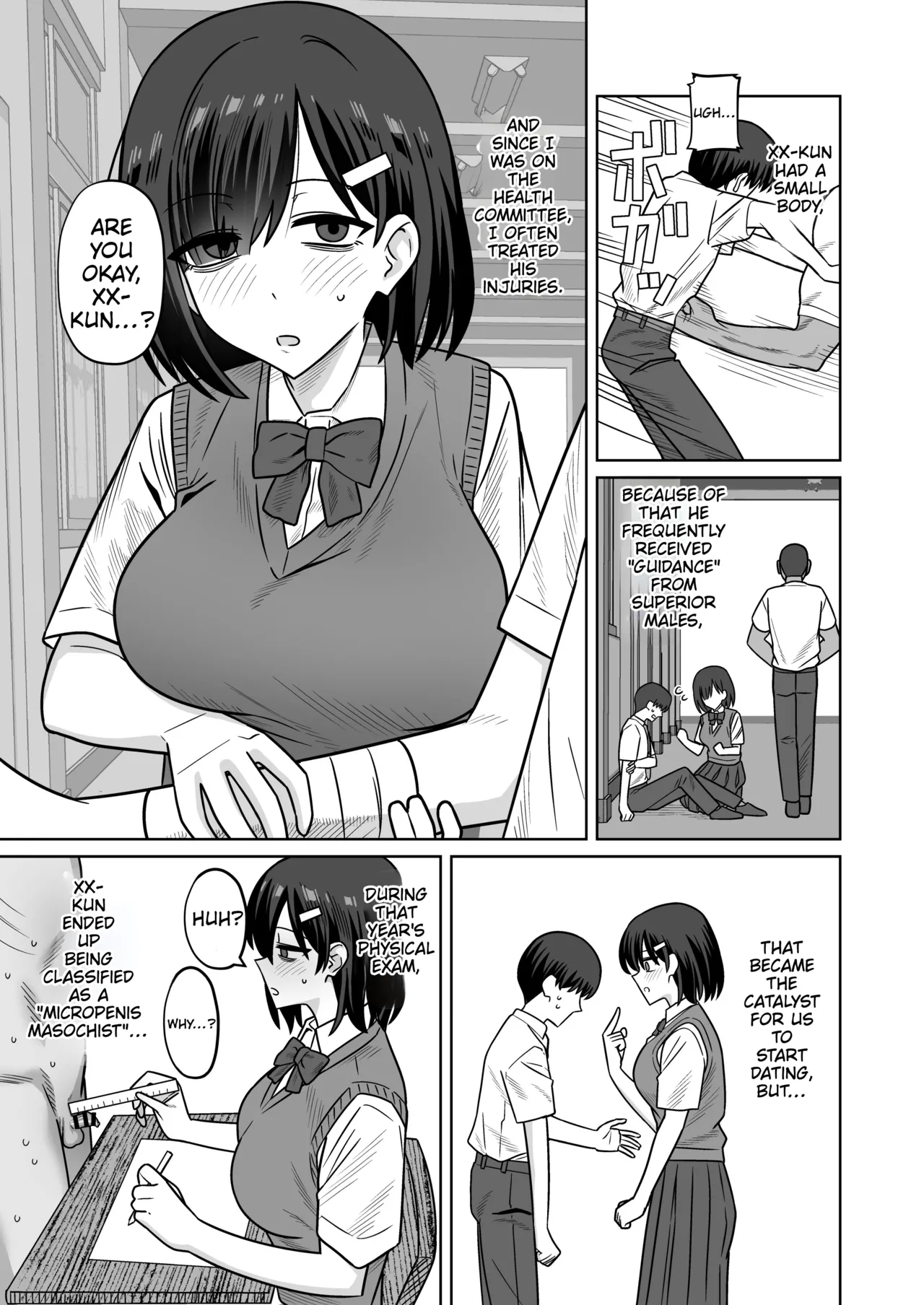 InCha Doushi de Tsukiatteta Hazu noni Ijimekko ni Doudou Netorare Takuran Sarete Shimau Hanashi page 1 full