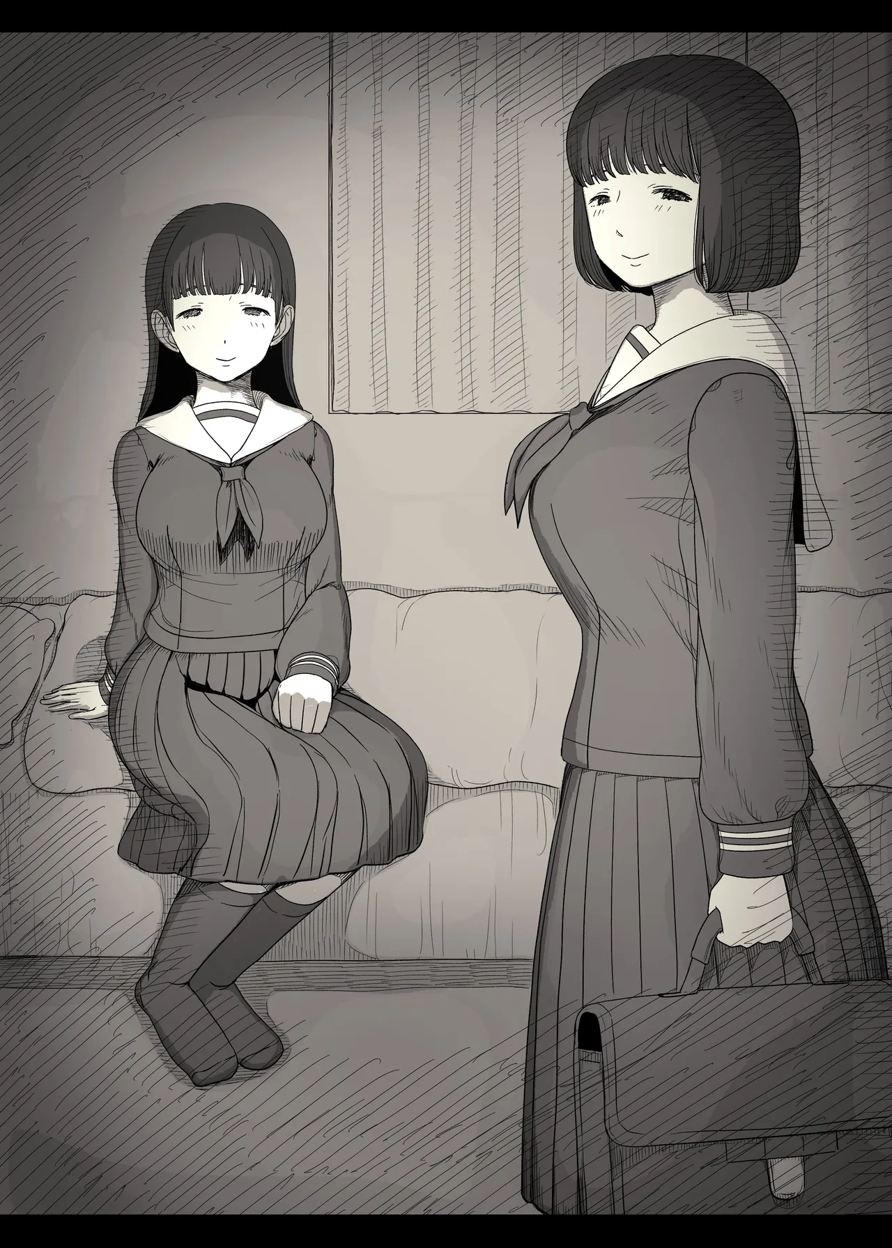 Jogakuryou ni Sasowarete 2 page 8 full