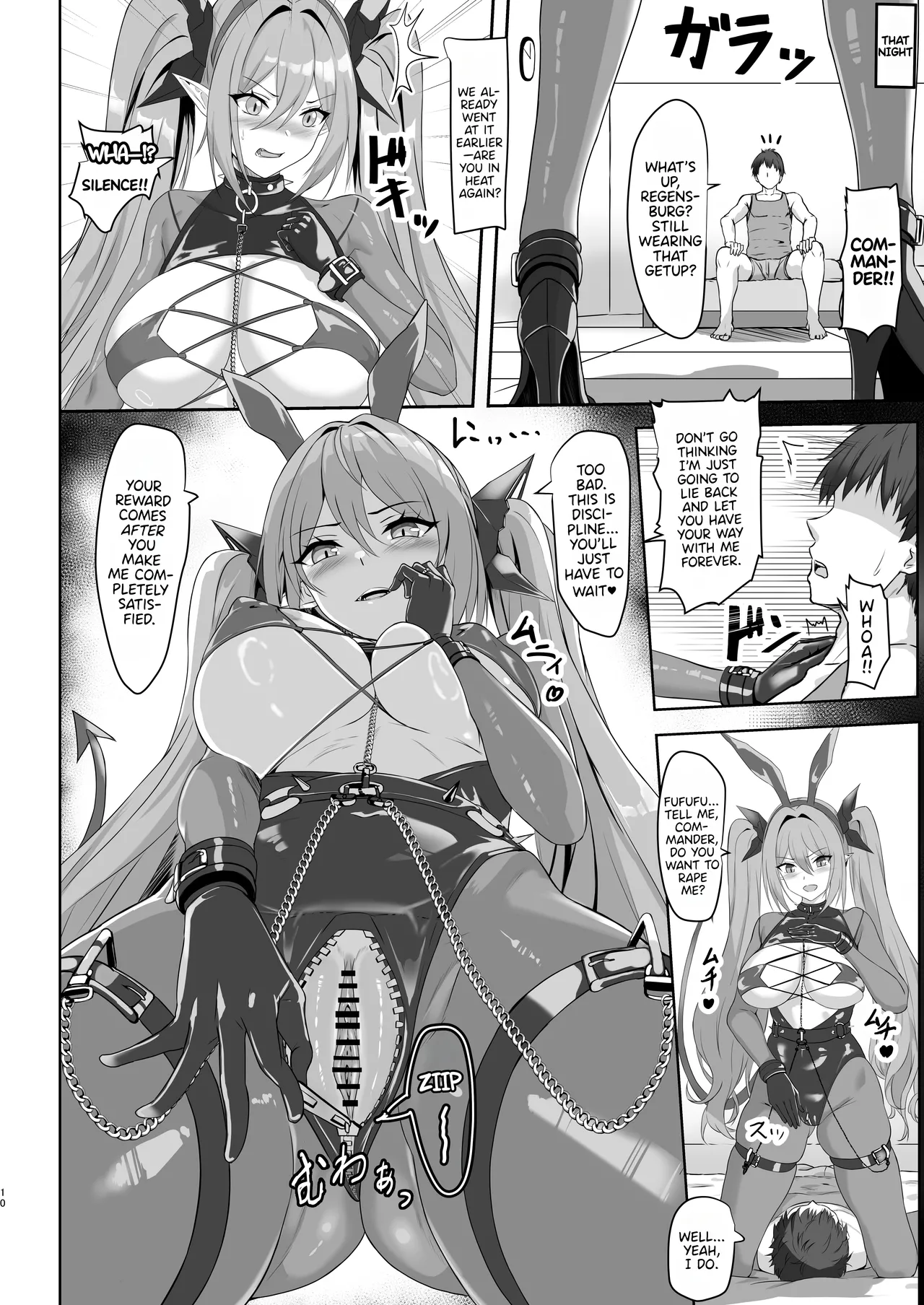 Soku Ochi Regensburg-san | Instantly Defeated Regensburg-san page 10 full