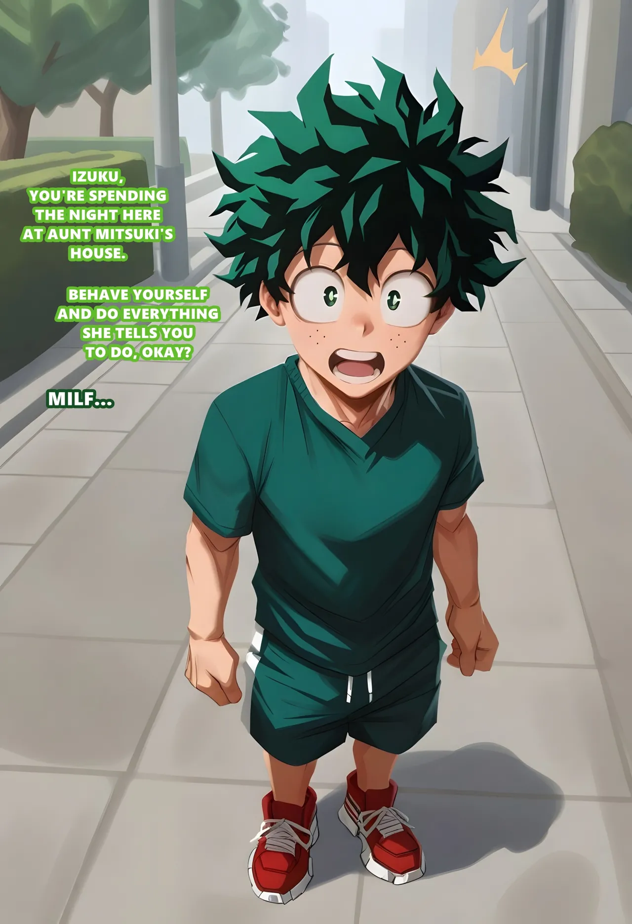 A BABYSITTER FOR IZUKU REMAKE  — Dekizarx page 3 full