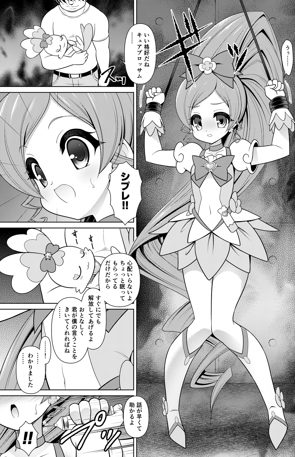 Cure Blossom Manga page 1 full