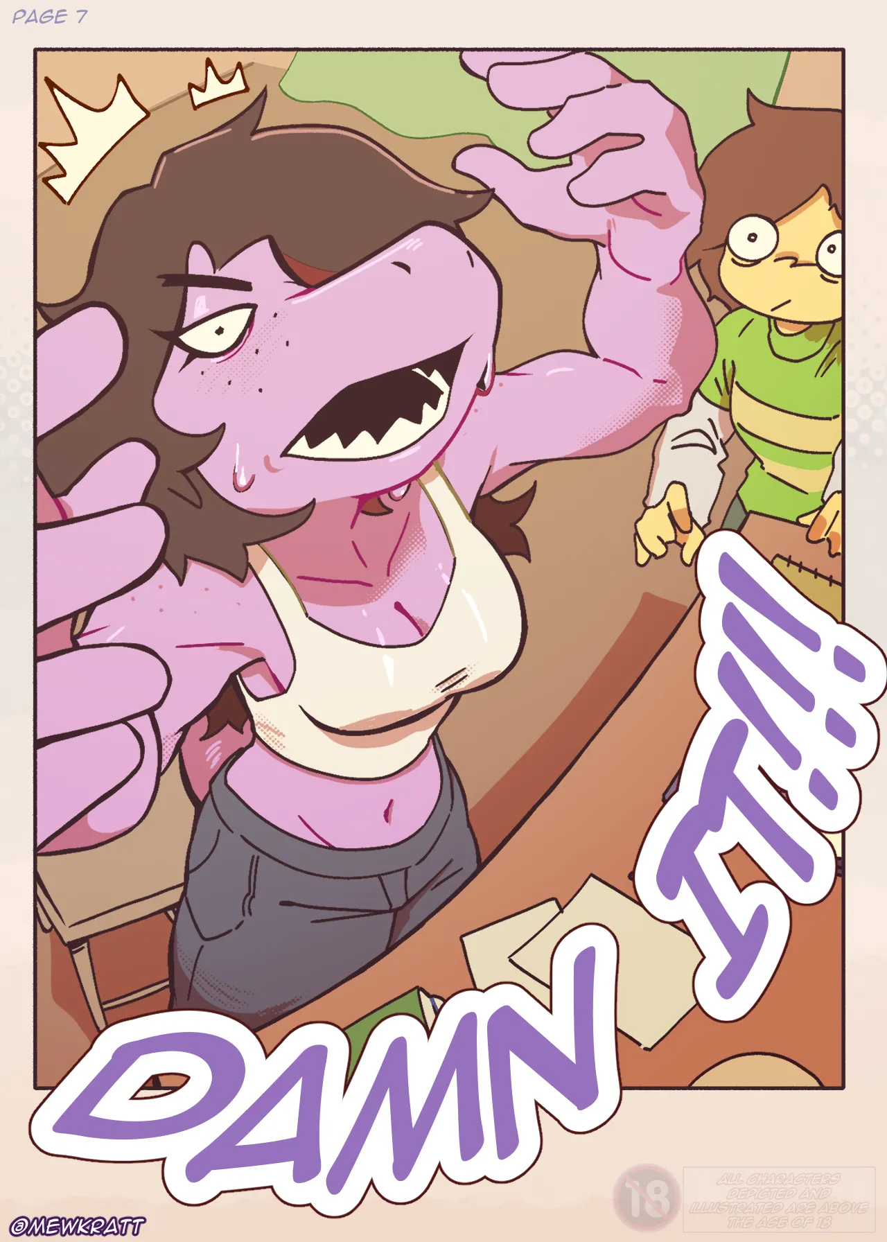 Totally Responsible Dorkmates - Deltarune Parody page 10 full
