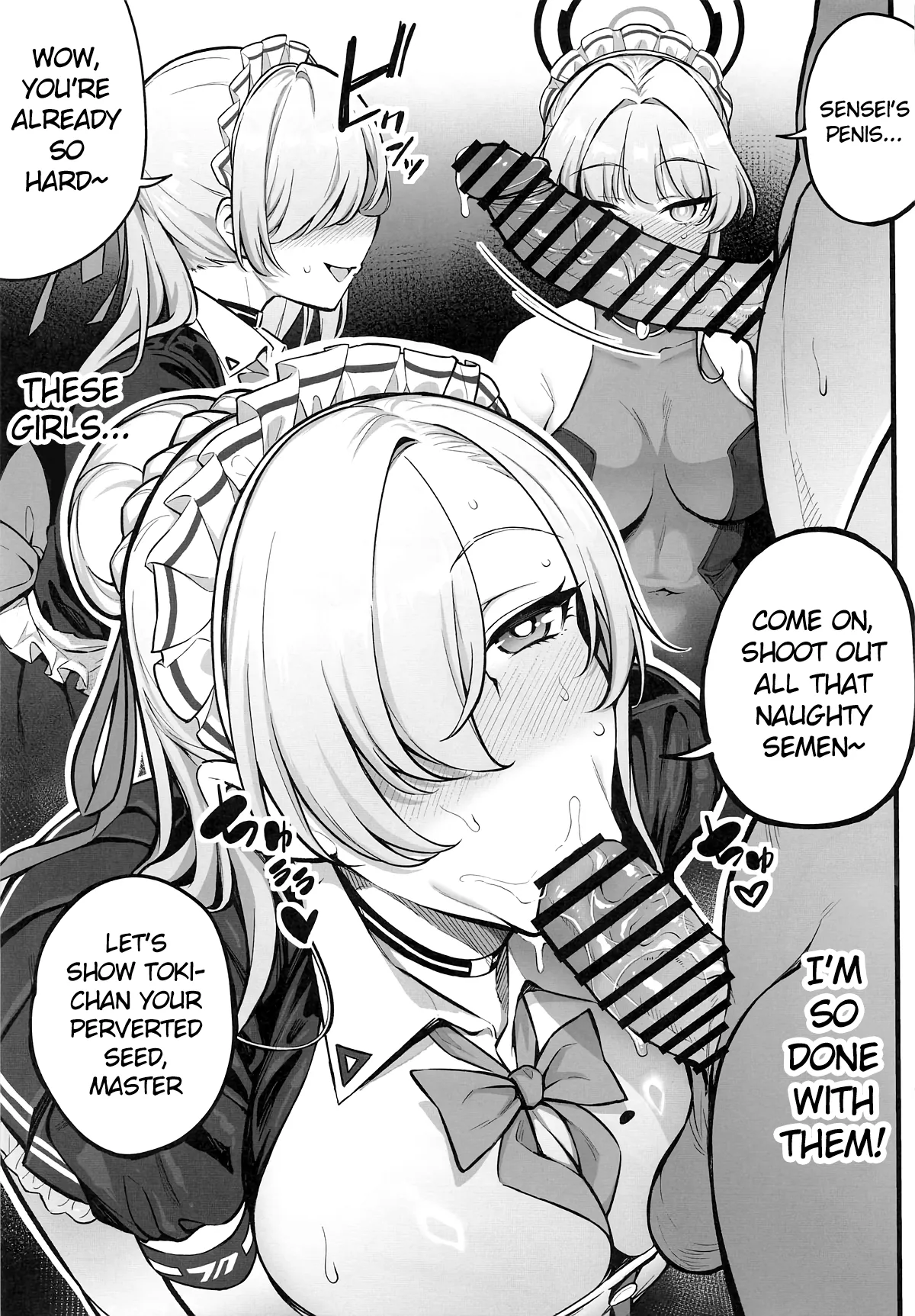 C&C no Buin to... Ii Koto Shichau | Doing Something Lewd... With C&C Members page 9 full