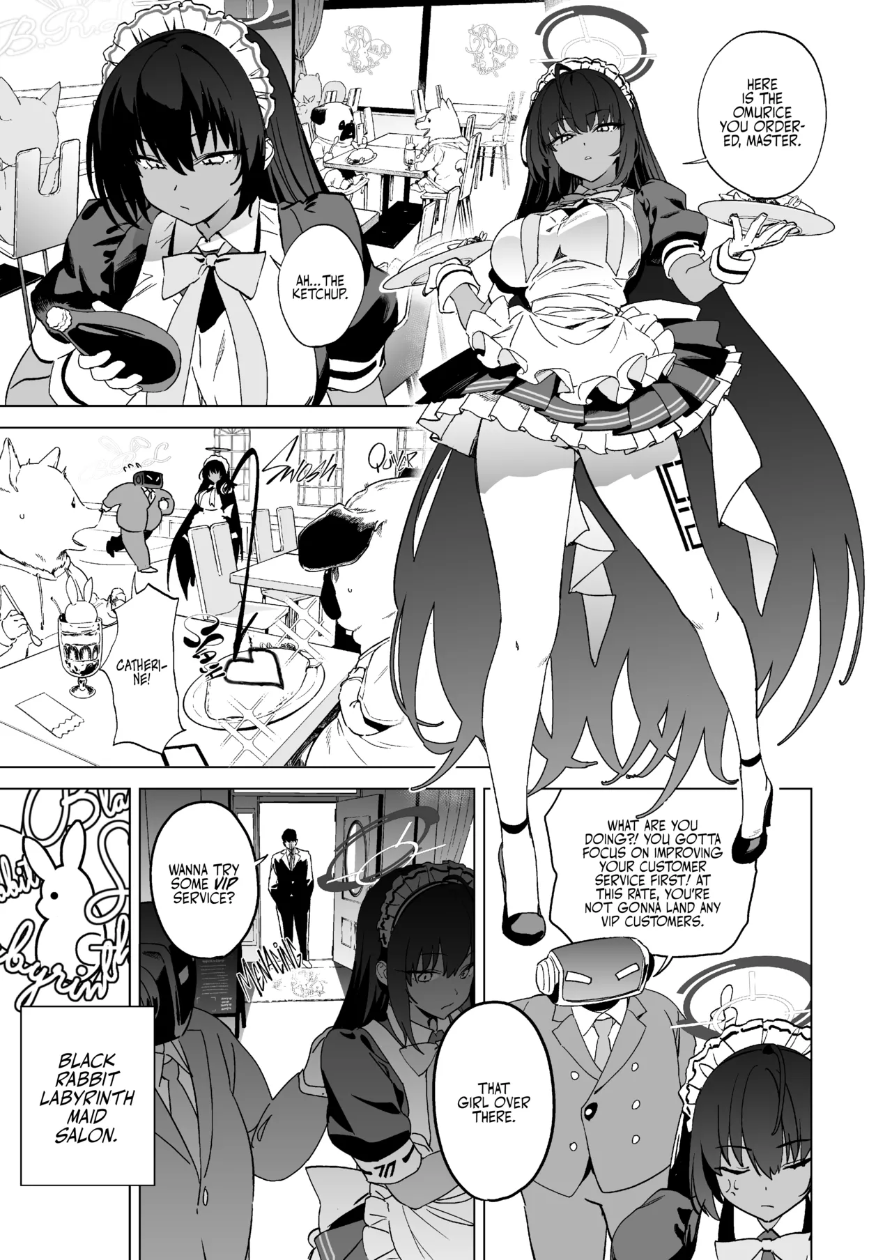 Shiri to Karin to Toumei Bunny | The Maid, The Butt, And The Limpid Bunny page 2 full