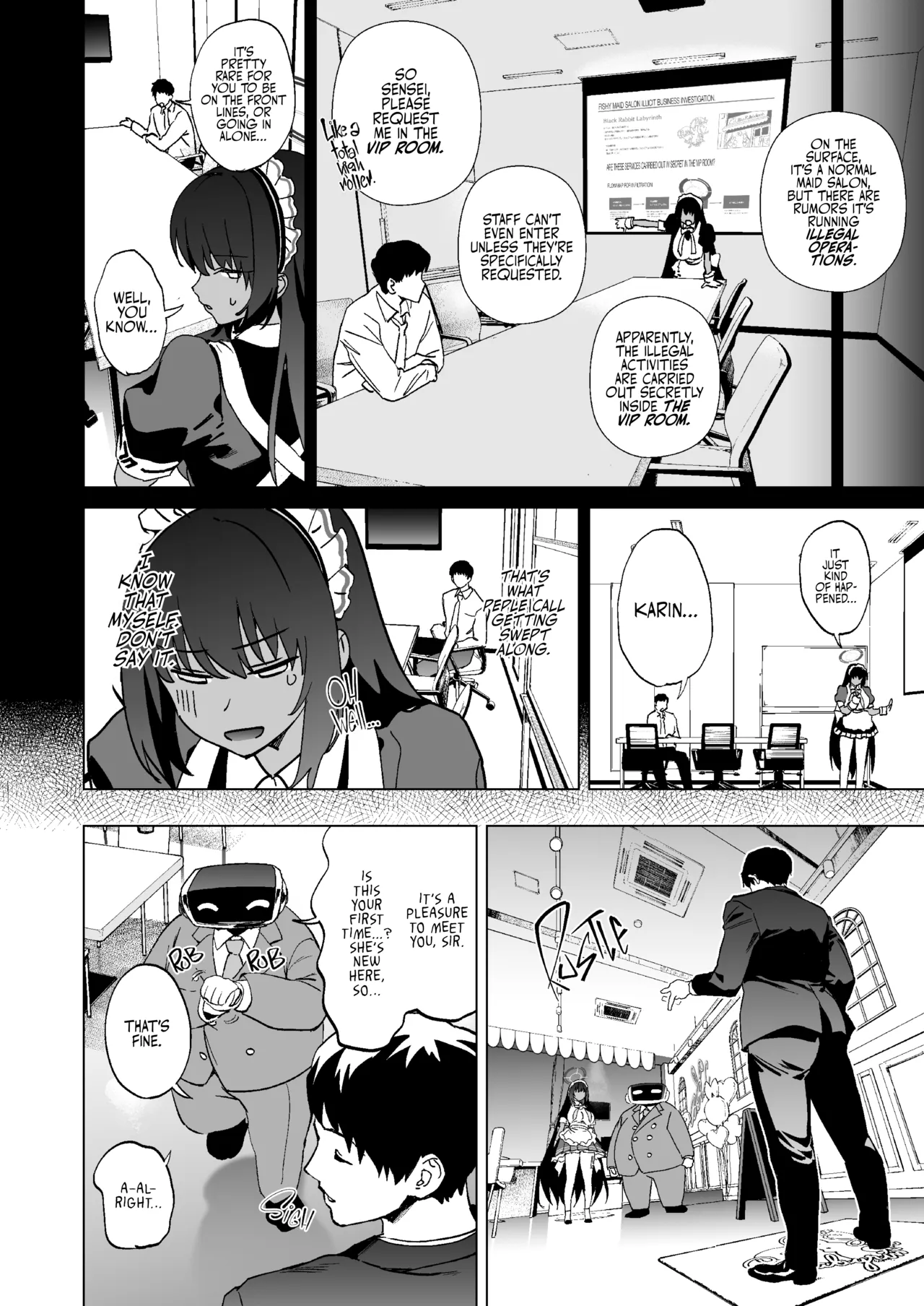 Shiri to Karin to Toumei Bunny | The Maid, The Butt, And The Limpid Bunny page 3 full