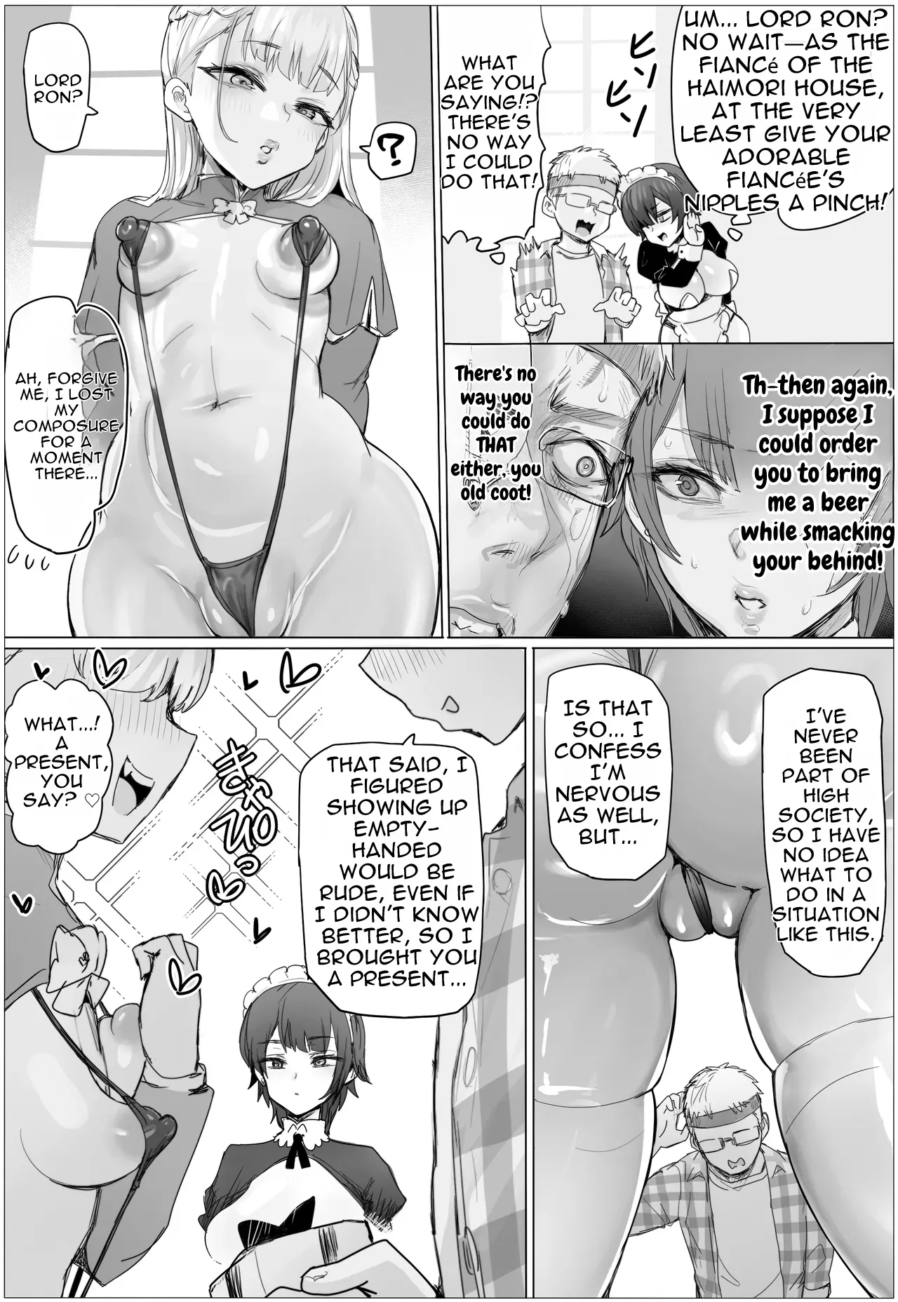 If I Practiced Pounding as a Maid, I Could Conquer the Young Lady’s Hole! page 7 full