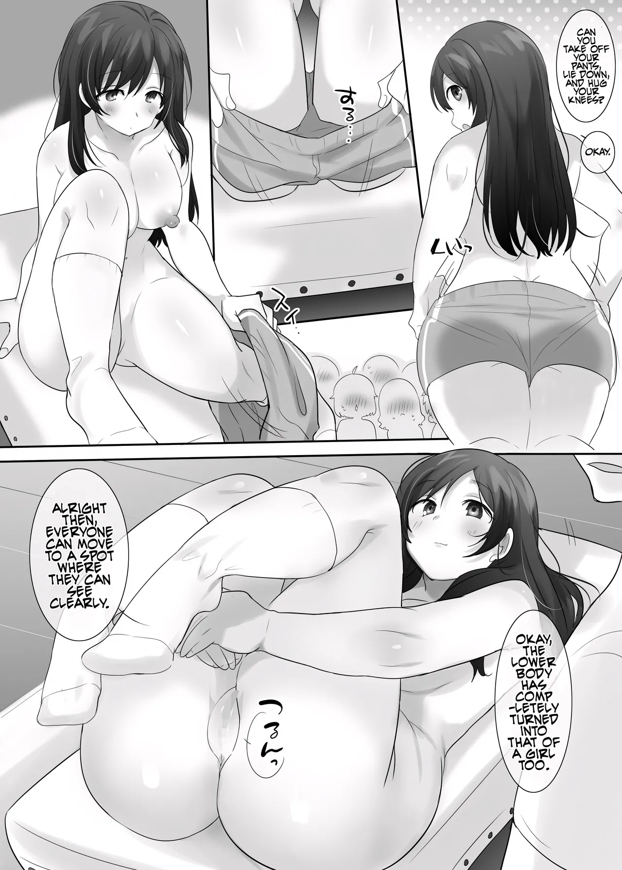 TS Hoken Taiiku ~Kurasu Zen’in Nyotaika Jugyō~ Satō-kun Hen Matome | TS PE Class ~Everyone Gets A Sex Change Lesson~ Sato-kun page 9 full