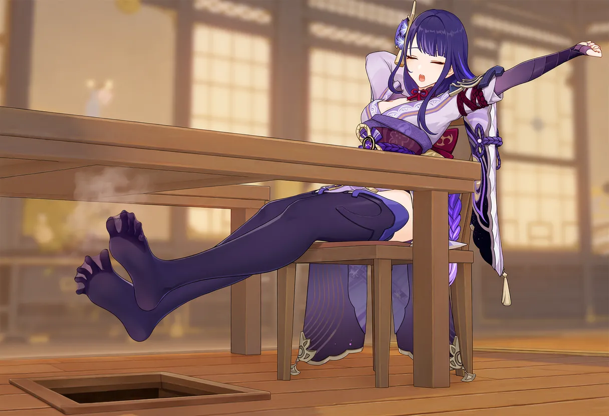 Raiden Shogun's Stocking Feet - Yae Miko's Scent Punishment page 4 full