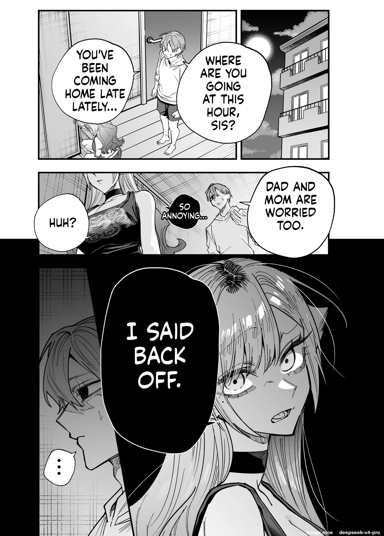 Namaiki na Gal Ane o  Ore Nari no Houhou  de Wakaraseru Hanashi - Part 1 page 2 full