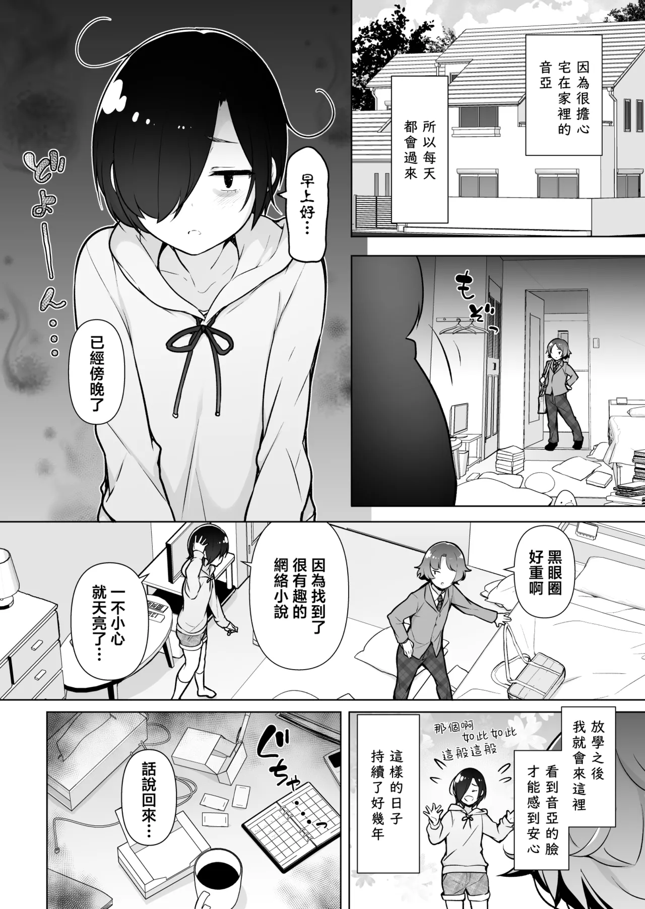 Hikikomori na Otokonoko | 家里蹲的小男娘 page 4 full