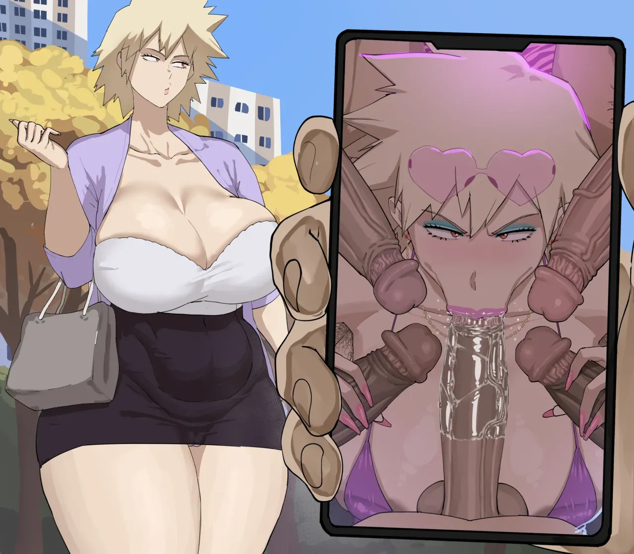 Mitsuki Bakugo on Phone page 2 full