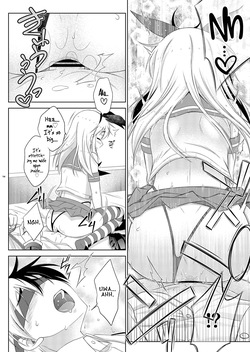 [Mariana Kaikou Kikaku (Mikami Hokuto)] Shimakaze-kun wa Ecchi no Shudouken ga Hoshii (Kantai Collection -KanColle-) | Shimakaze-kun Wants the Initiative During Sex [English] [LKK•Scans] [Digital] — page 14