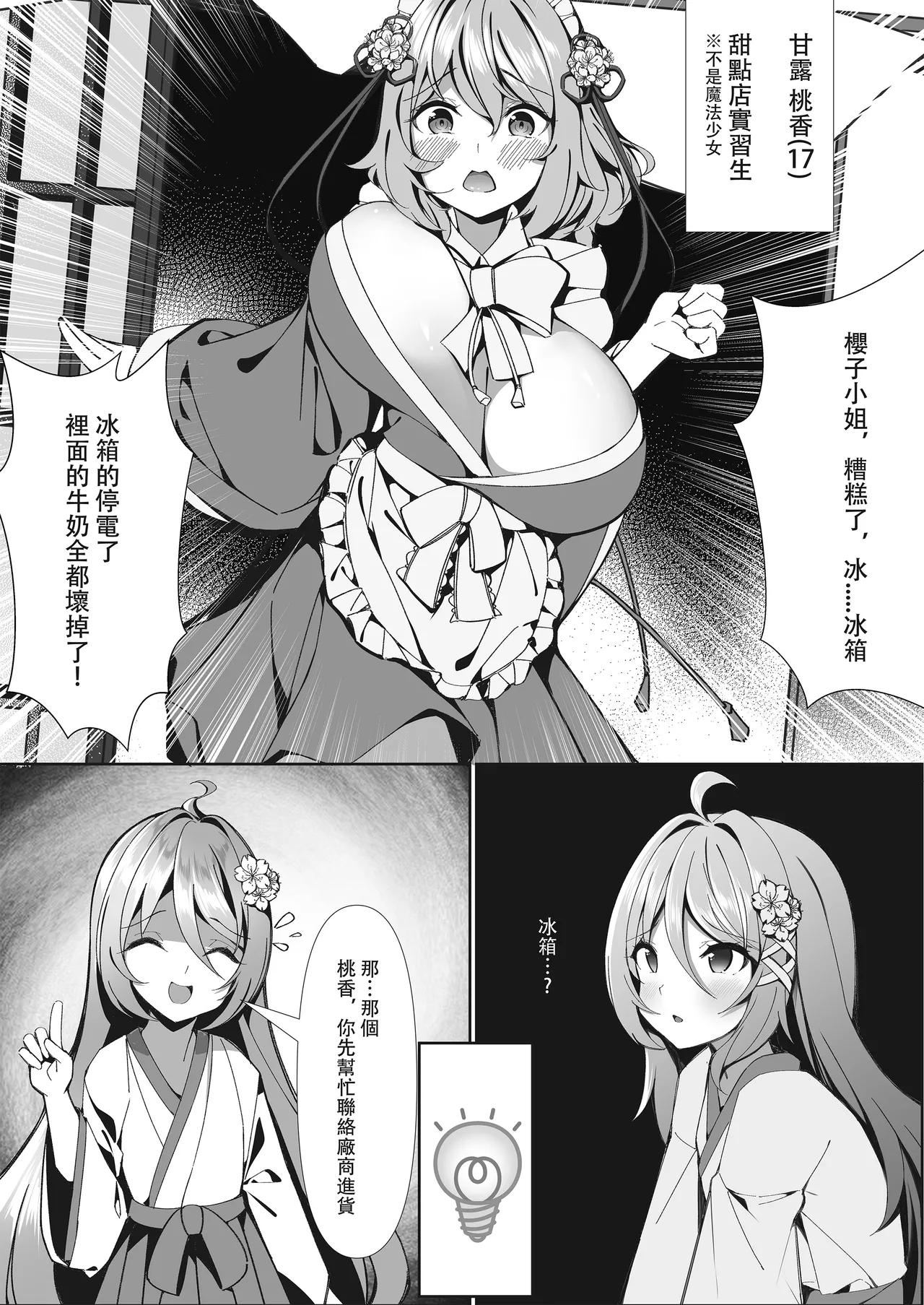 A sweets shop in big trouble!? ~A sweet mission for magical girls after school~ page 4 full