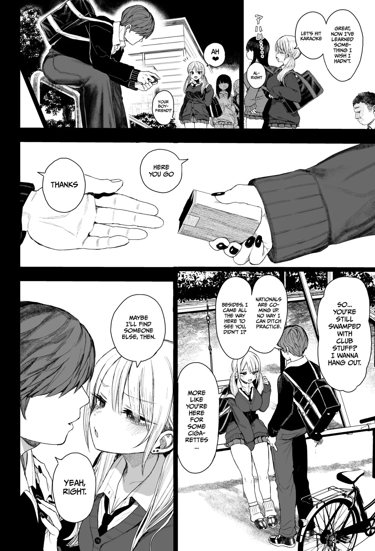 A mischievous gyaru gets disciplined page 9 full