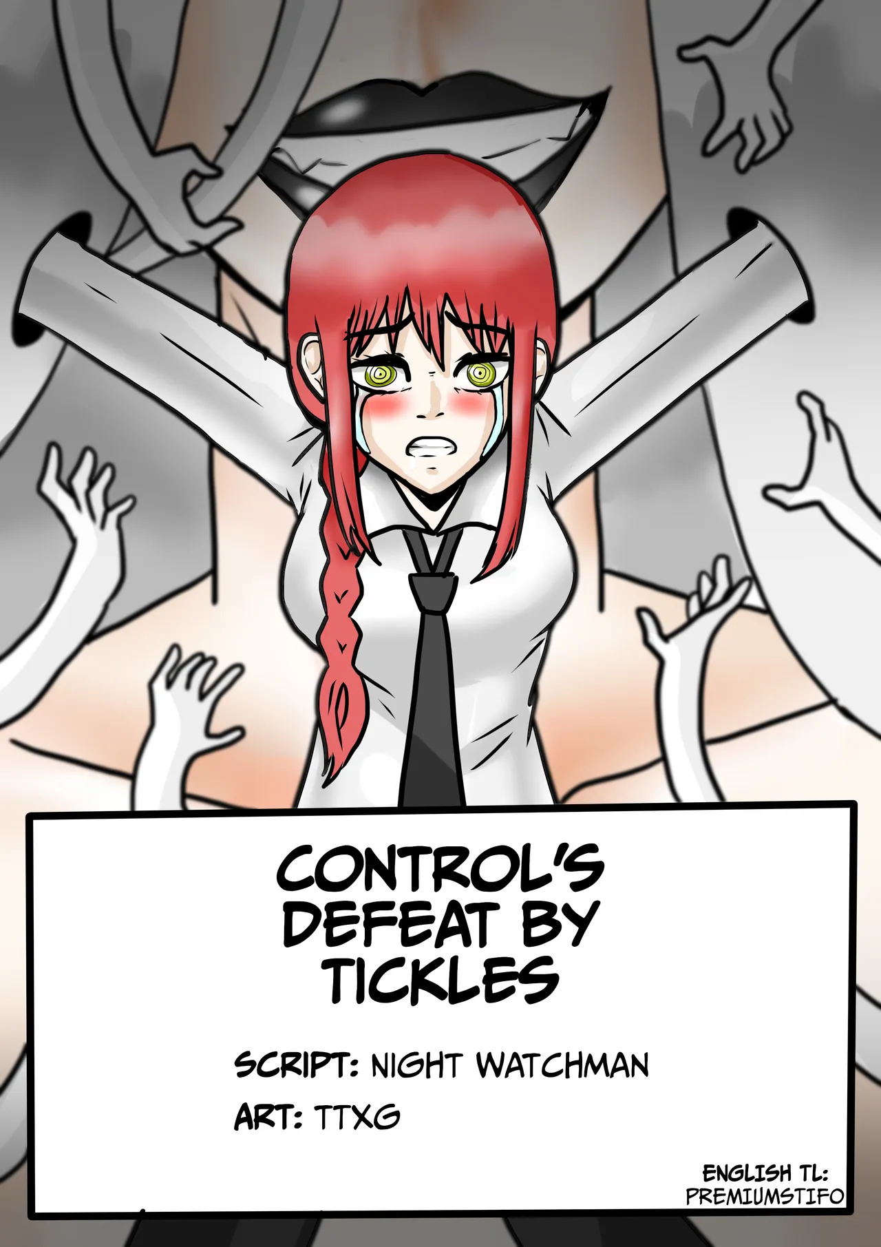 溃败于痒的支配 | Control's Defeat by Tickles page 1 full