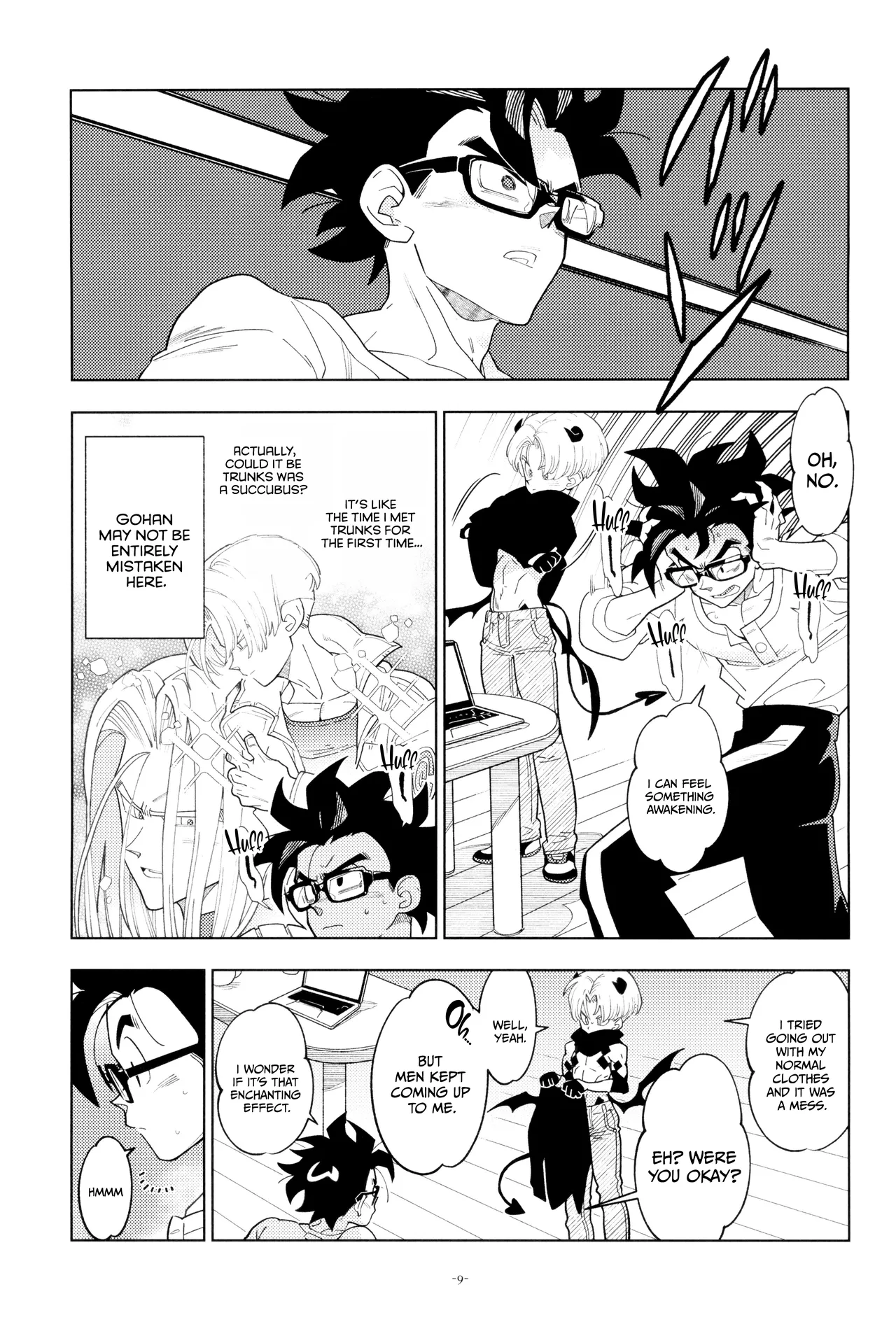 Torankusu kun sakyubasu ni naru page 9 full