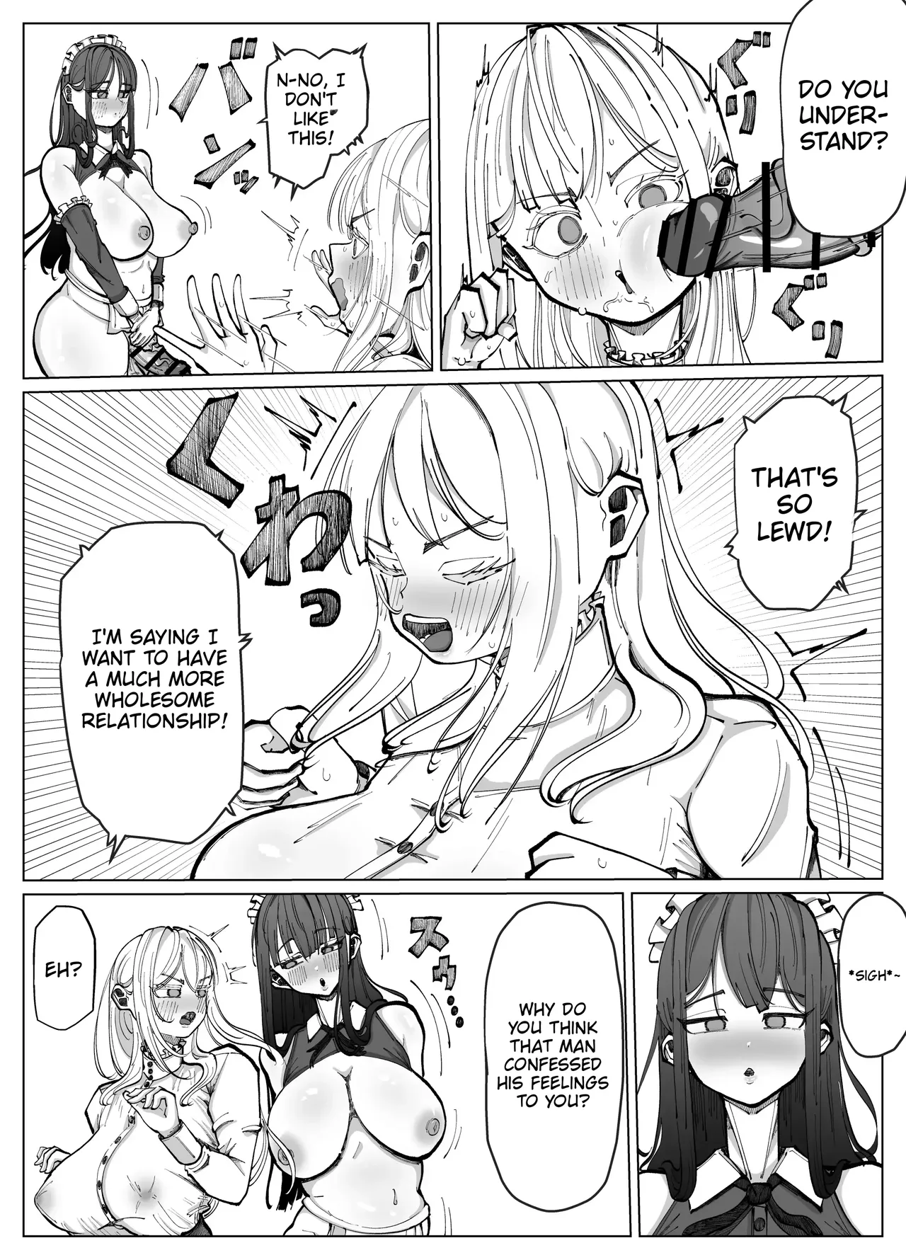 The Super-Lewd Grand Operation of the Futanari Maid and the Young Lady page 8 full