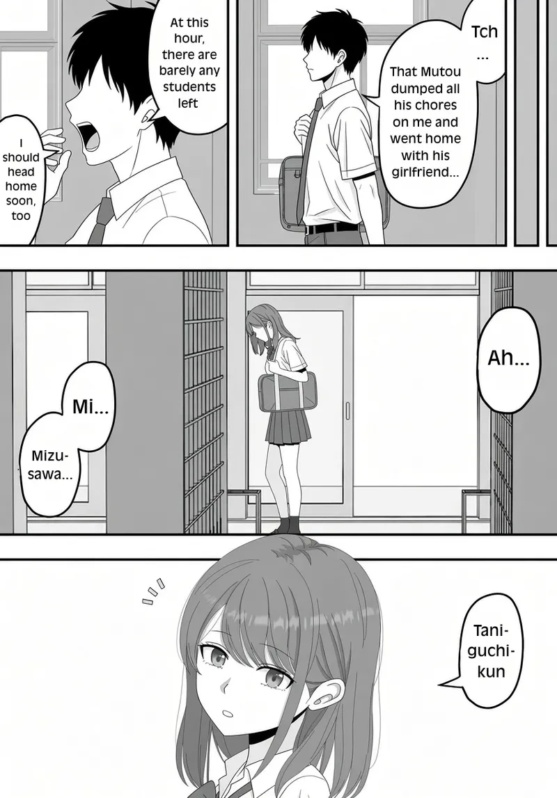 The Story of How the Girl Next To My Seat Whom I've Always Liked Was Stolen by My Best Friend page 6 full