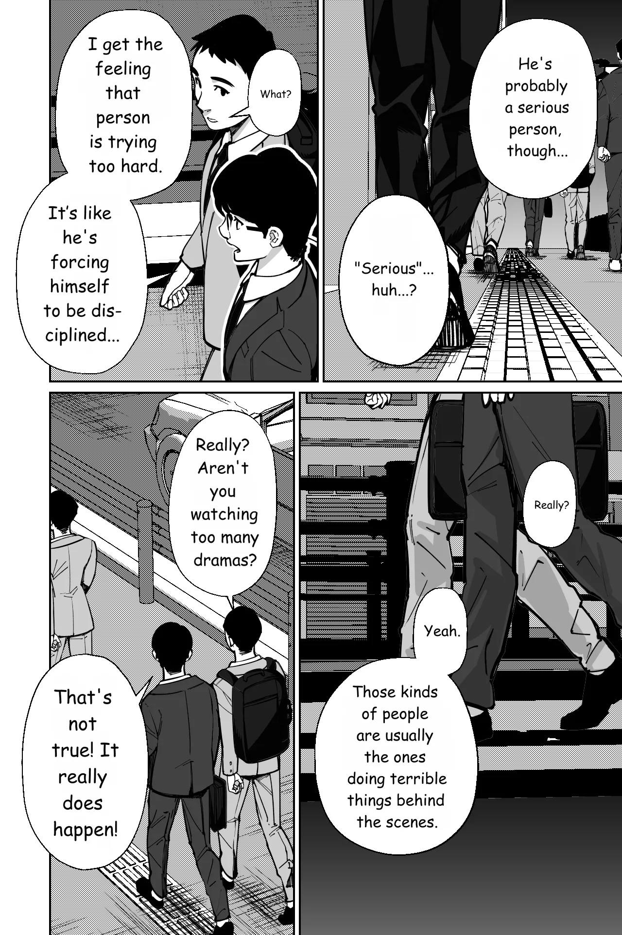 Train Molester, High School Girl ENG page 8 full