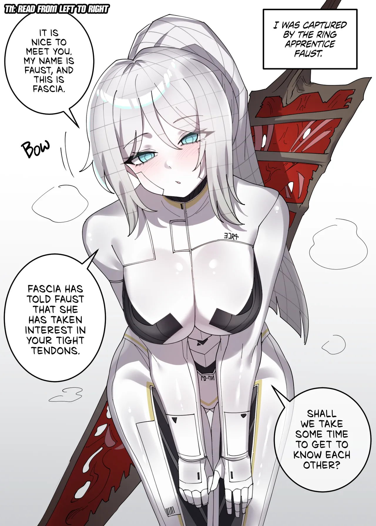 April Reward - Ring Apprentice Faust Comic page 1 full