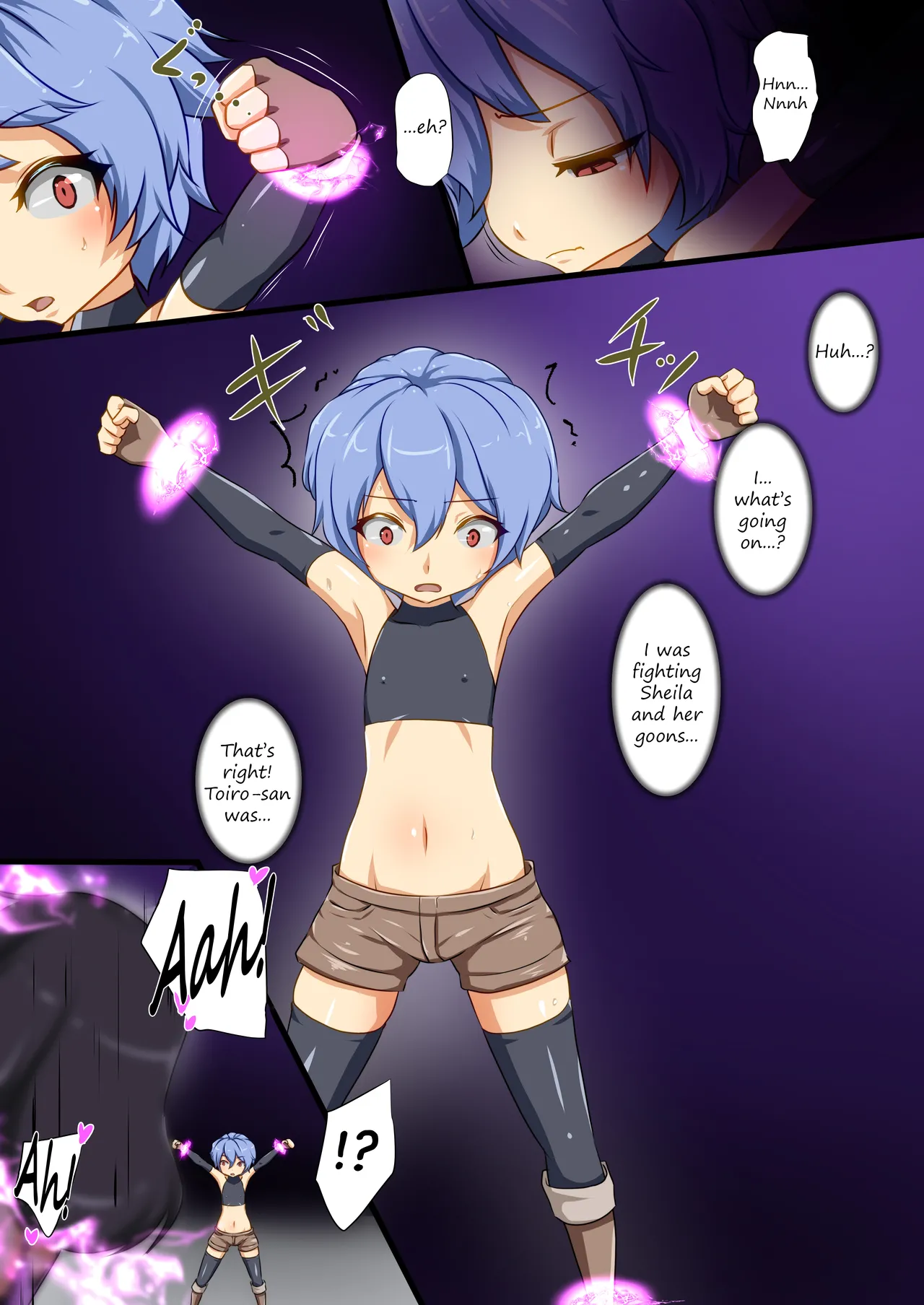 A story about my characters getting bullied after losing together page 7 full