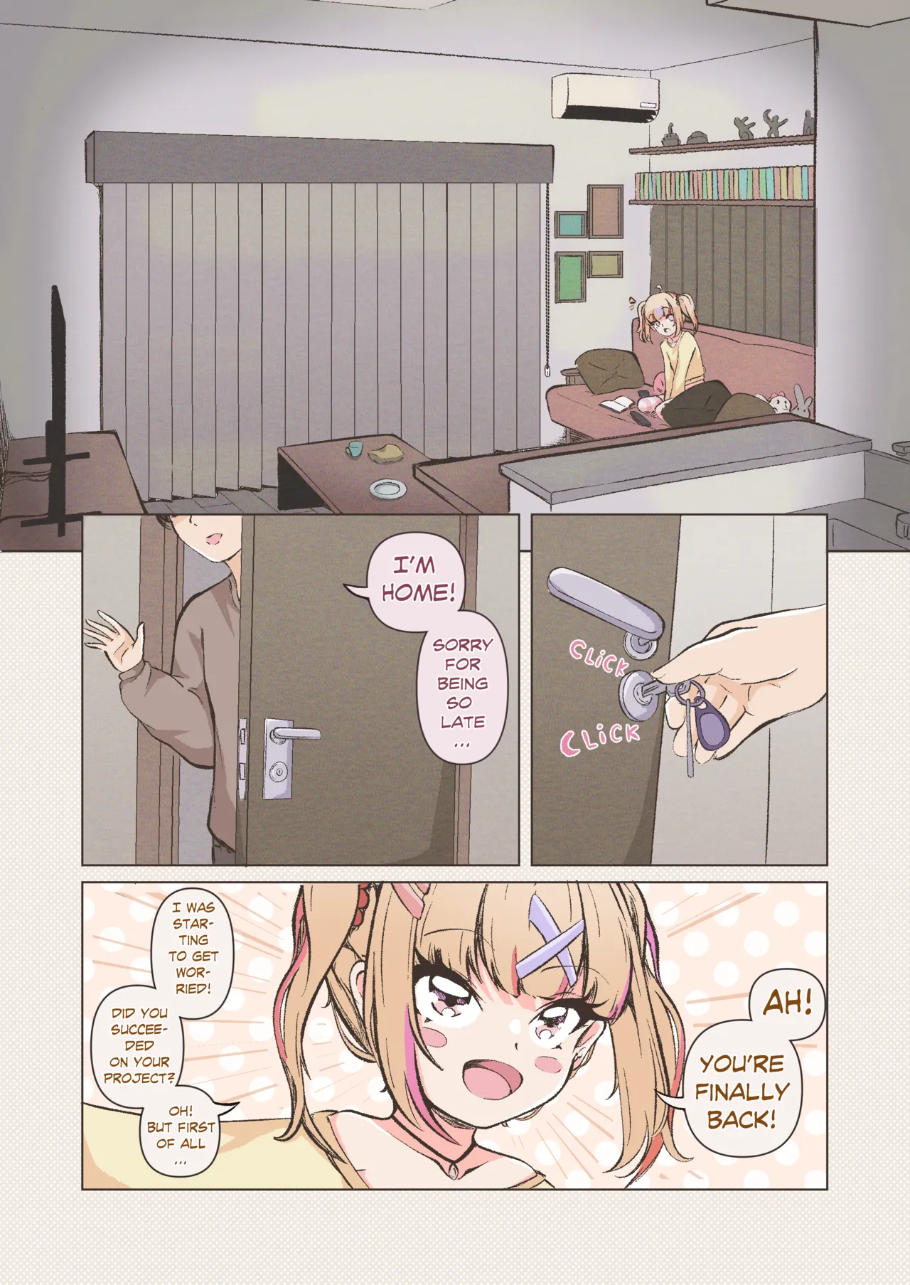 SHIMAPAN! My Sister Has Been Cursed! Now... She Can Only Wear Panties?!? page 2 full