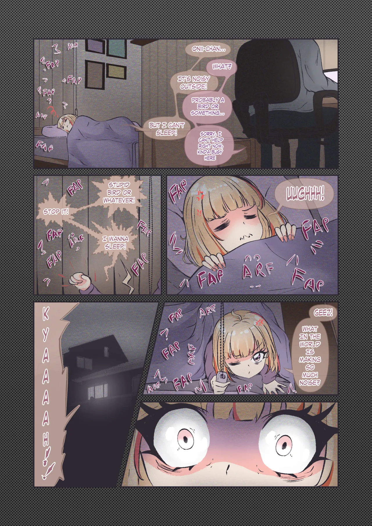 SHIMAPAN! My Sister Has Been Cursed! Now... She Can Only Wear Panties?!? page 4 full