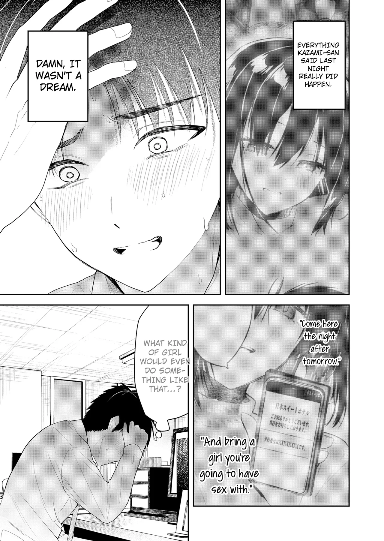 Kimi no Mae de Kimi Igai wo Daku | Having Sex with Someone Else in Front of You 02 page 6 full