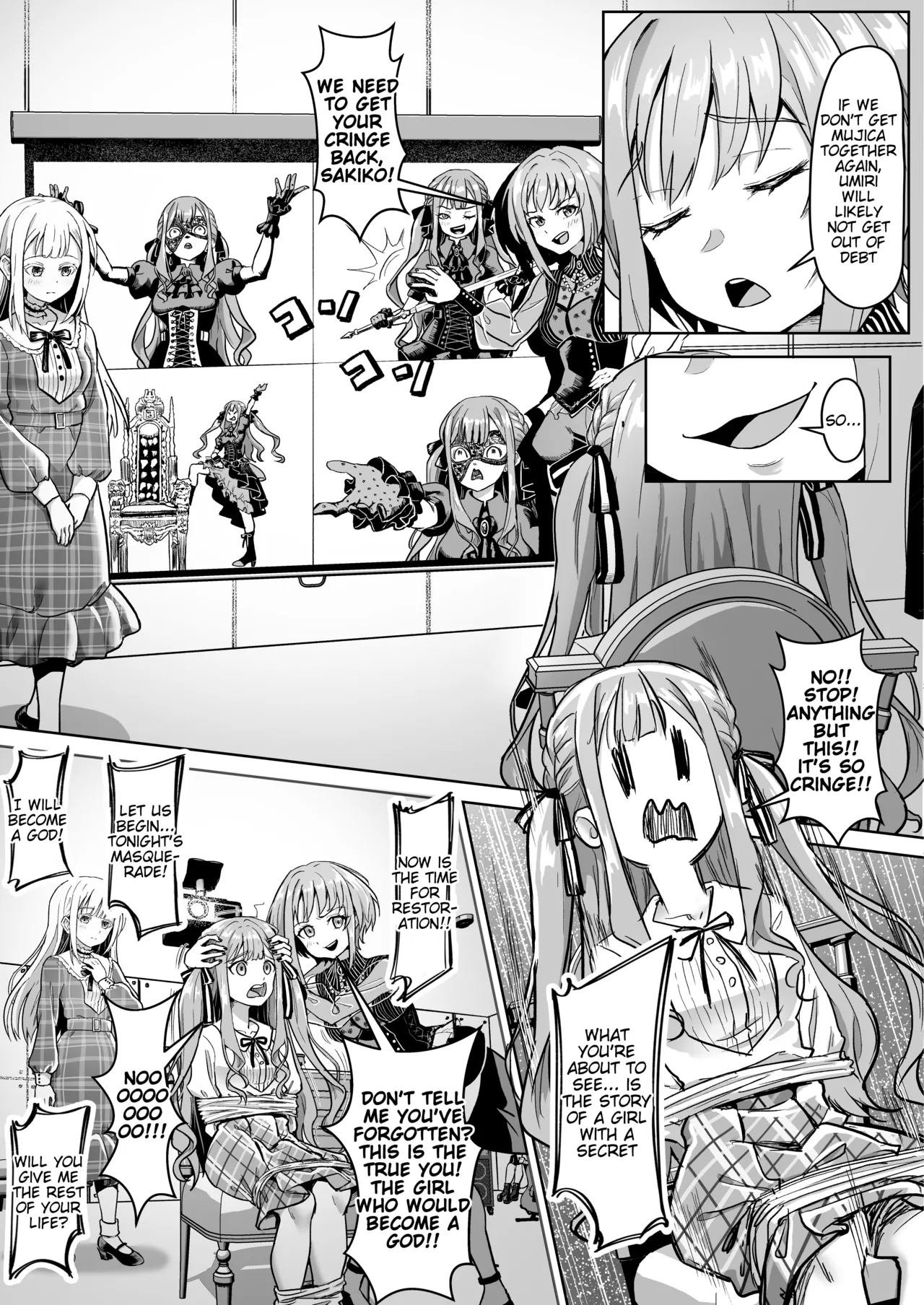 Mortis no Member Nakayoshi Keikaku  Plan H Hen page 9 full