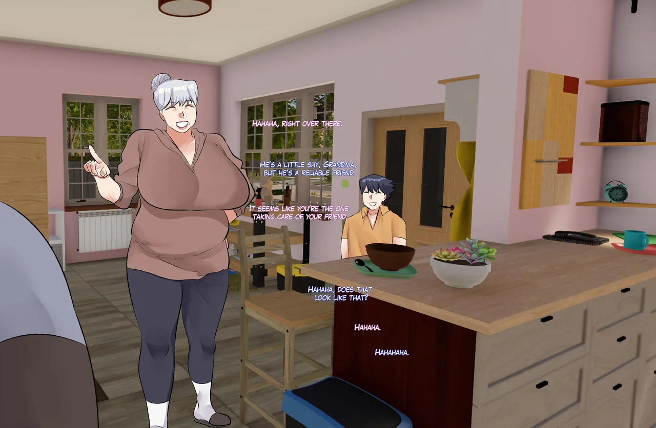 My grandmother likes my friend ENG page 7 full