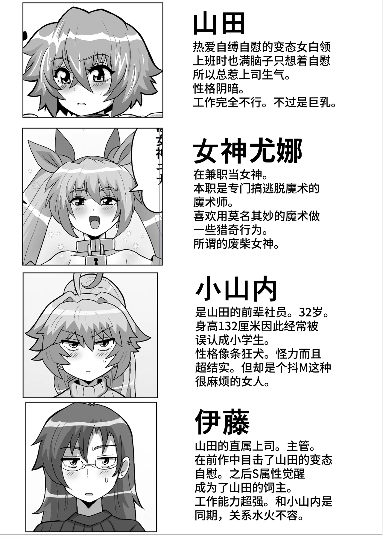 自縛オナニー中毒の山田さんが異世界転生出来ない話 page 3 full