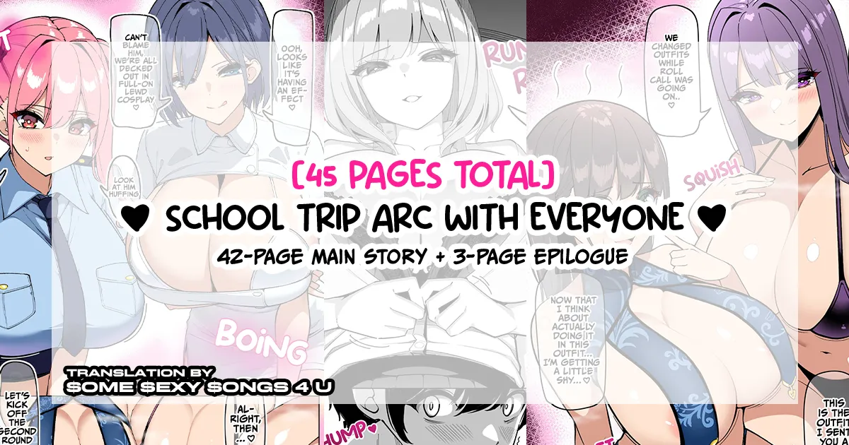 Minna de Shūgaku Ryokō-hen | School Trip Arc With Everyone page 1 full