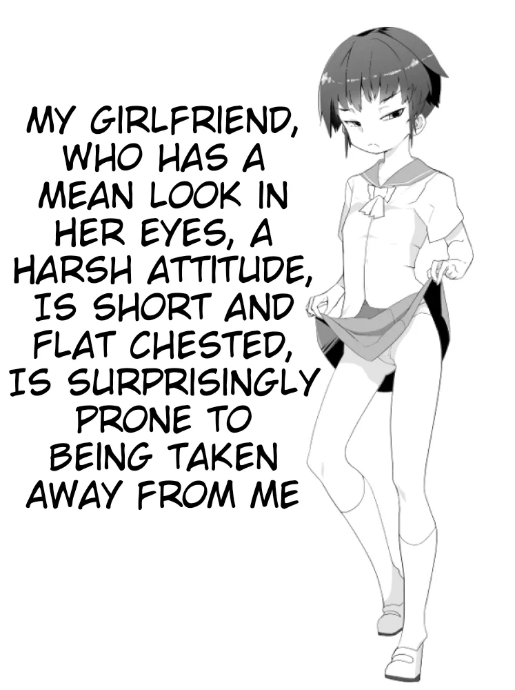 Metsuki ga Warukute, Taido ga Kitsu Kute, Chibi de Hinnyuu na Boku no Kanojo wa Angai Netorareru page 1 full