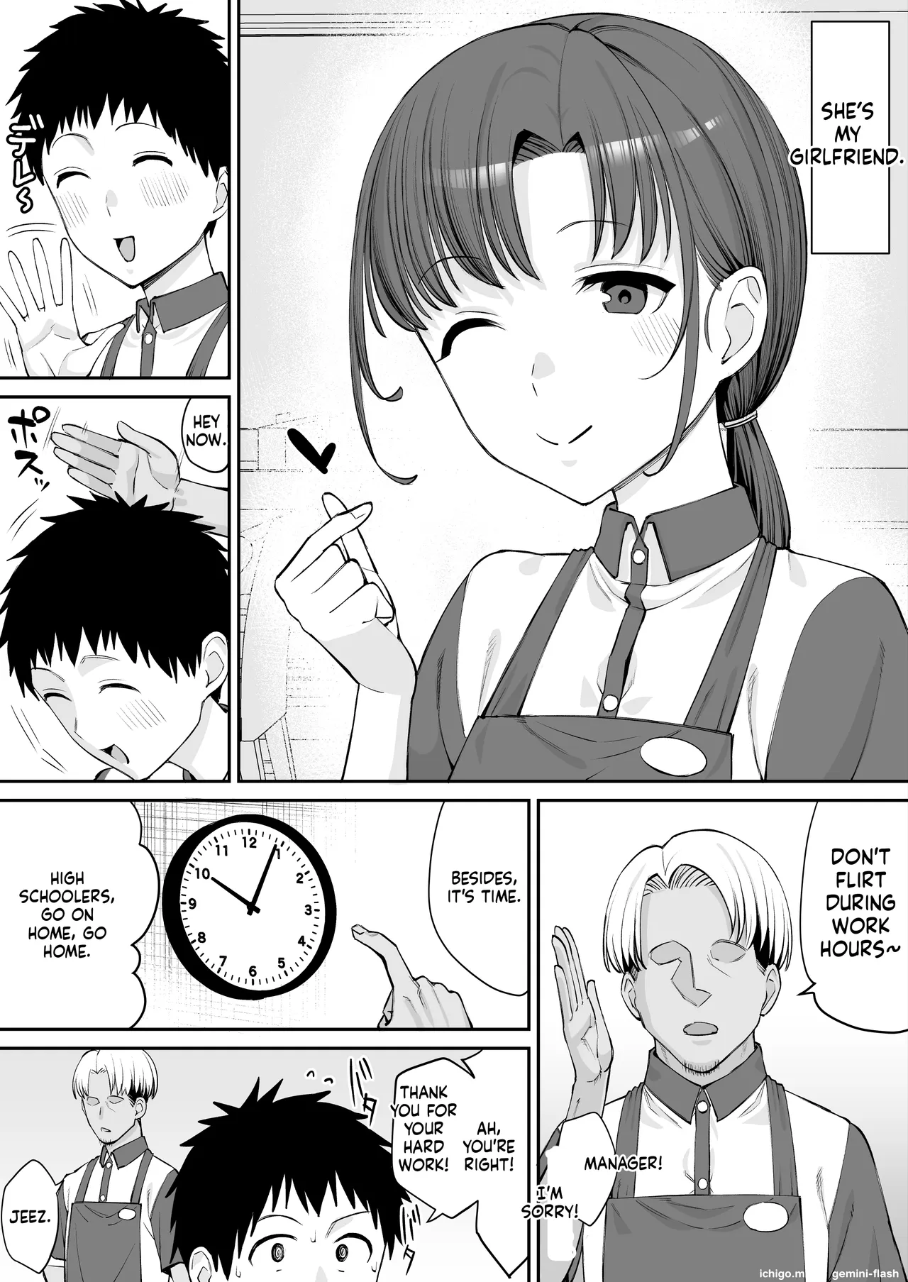 My Part-Time Job Senior Is the Manager’s Sex Friend page 3 full