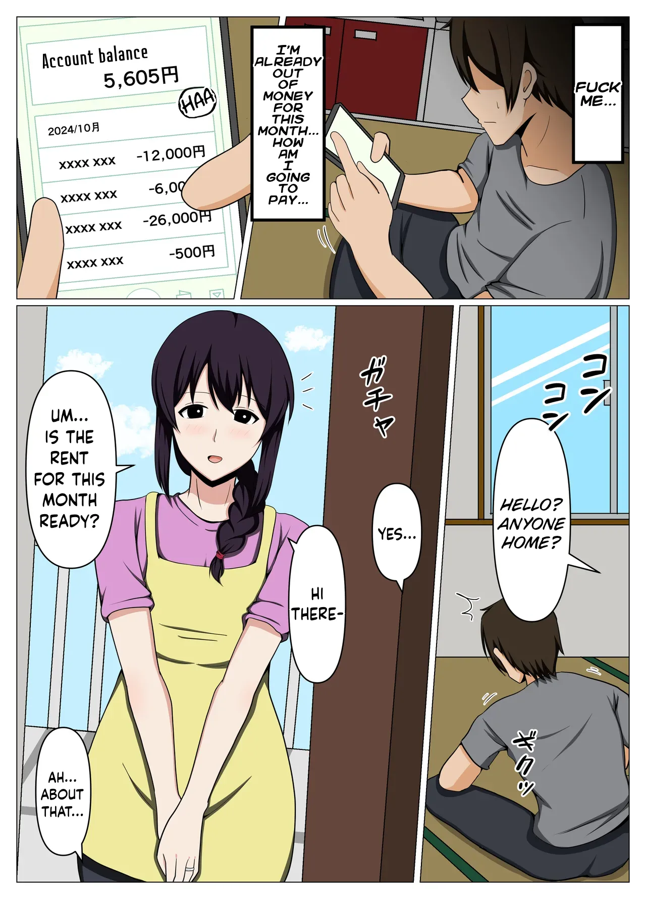 My Widowed Landlady Is Pent-up, So I Paid Rent With My Body page 2 full