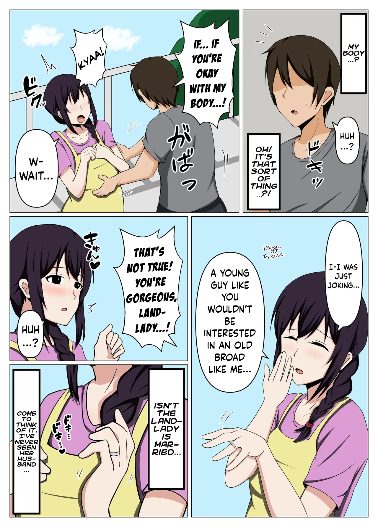 My Widowed Landlady Is Pent-up, So I Paid Rent With My Body page 4 full