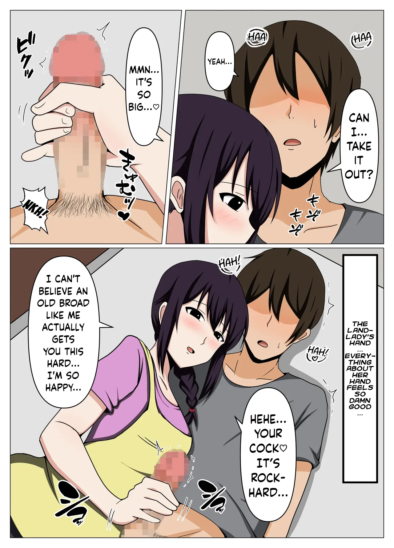 My Widowed Landlady Is Pent-up, So I Paid Rent With My Body page 8 full