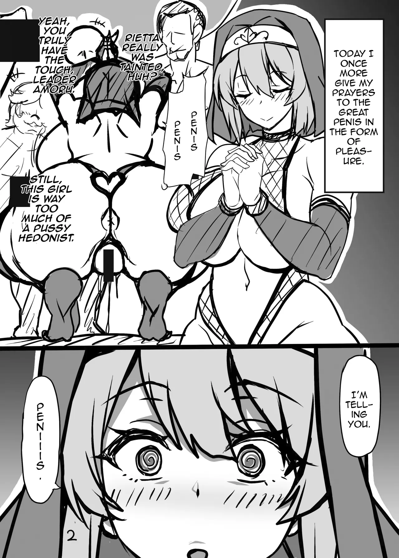 Boku dake no Bakunyuu Ona-Maid Rietta page 4 full