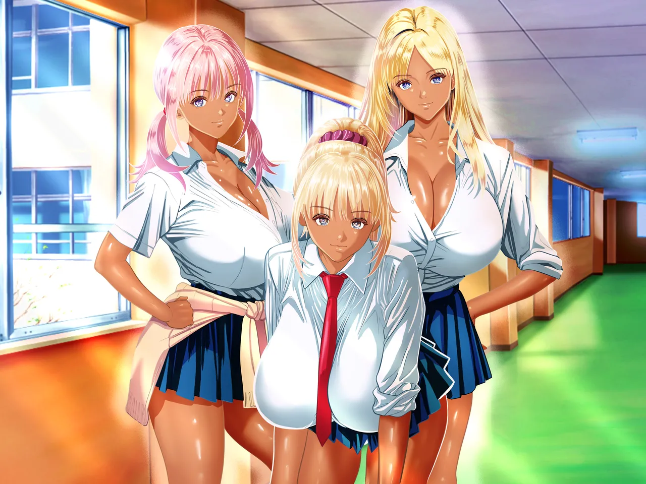 僕をイジメる黒ギャル3人、ヒイヒイ言わせてみた page 2 full