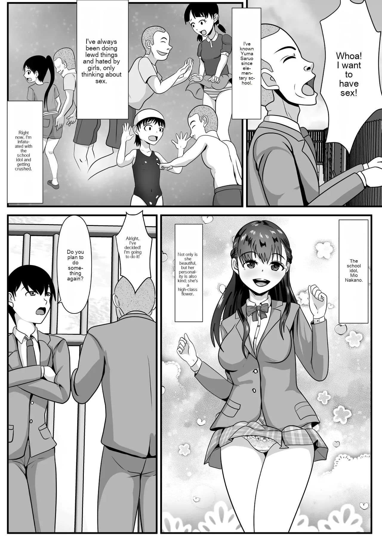 Suki na Joshi ga Hentai Yuujin ni Kuwareta page 4 full