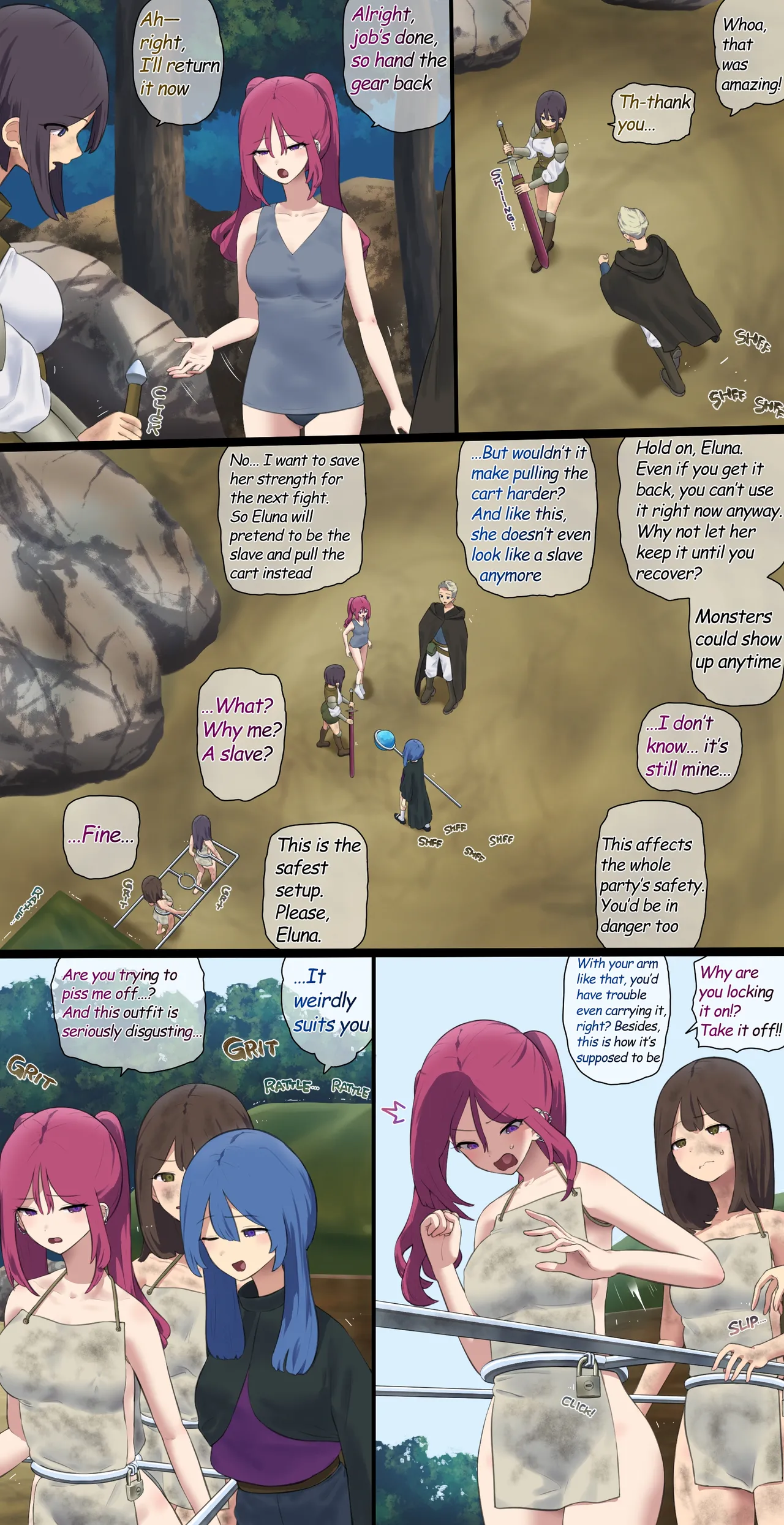 Reassigned with the Cart-Pulling Slave page 4 full