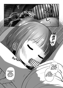 [Ecchi Ecchi Daifuku (Neko Daifuku)] Jukusui-chuu no Doukyuusei ni Oshikko Nomasete Nakadashi Suru Ohanashi [English] — page 12
