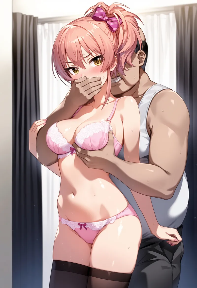 【クライド 】  城ヶ崎美嘉 着替え中に隠れていた種付けおじさんに襲われる page 6 full