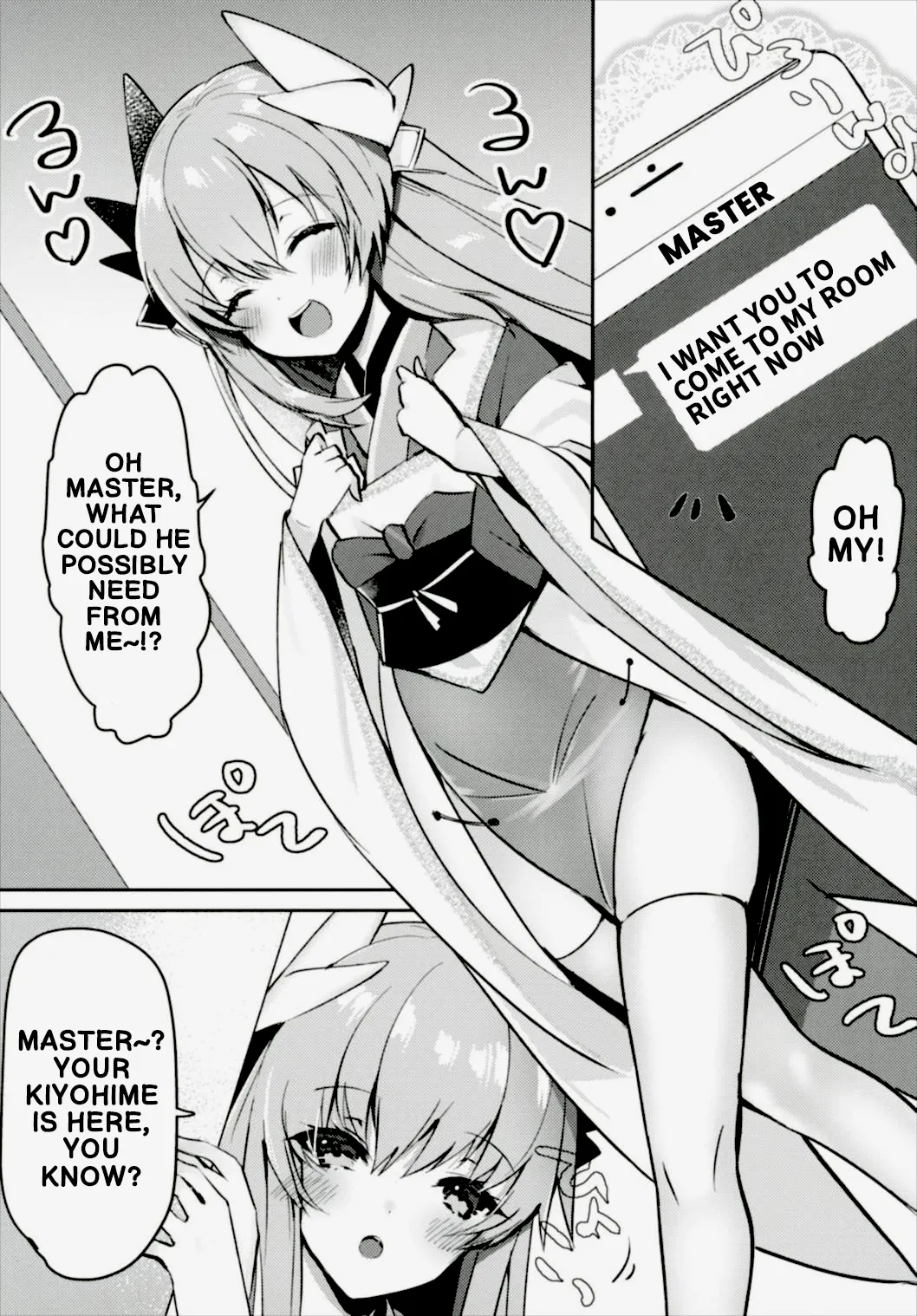 Kiyohime to Kozukuri ga Shitai!! | I want to make a baby with Kiyohime!! page 4 full