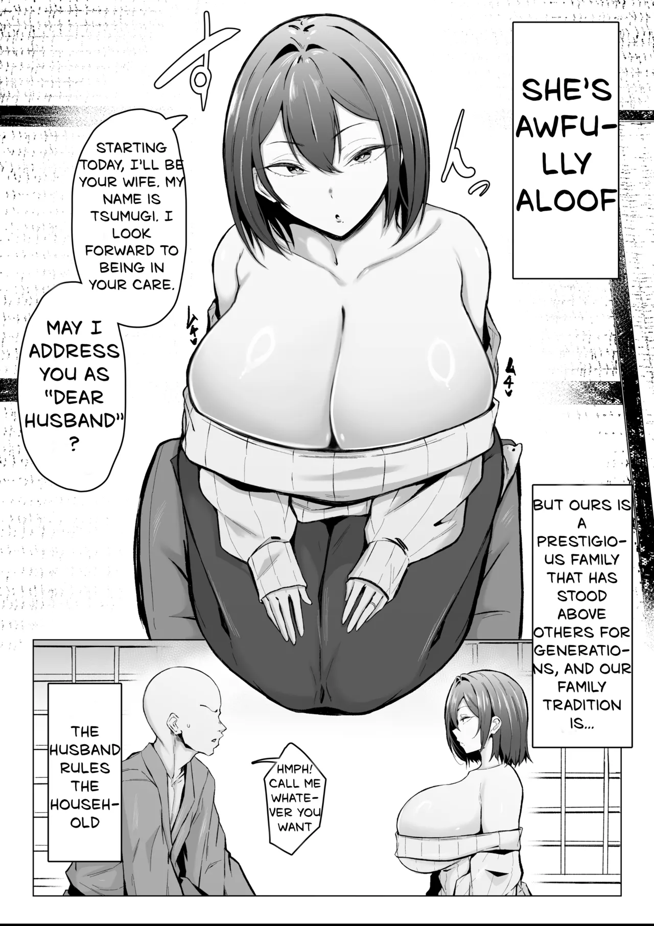 The gloomy housewife puts her domineering husband in his place page 4 full