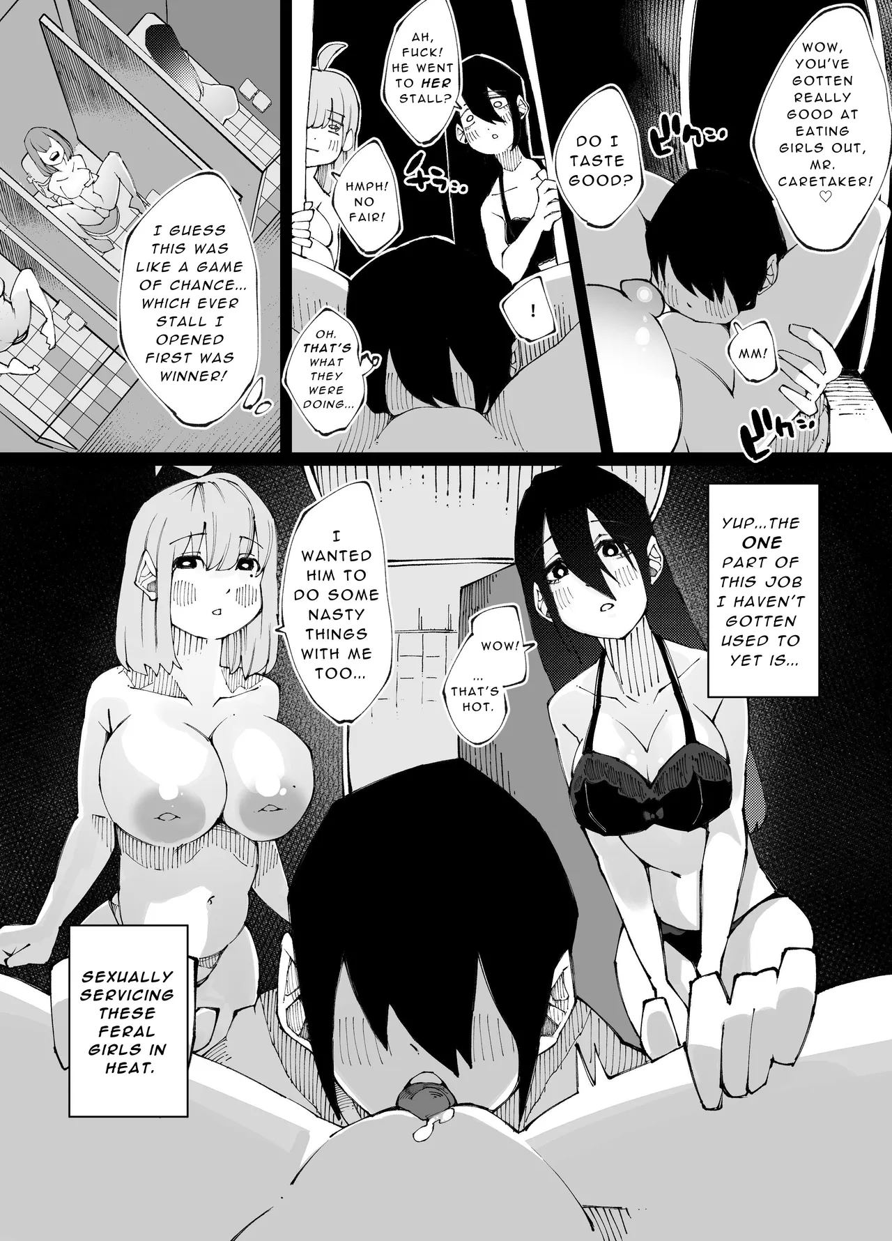 I Became the Caretaker of a Harem Dorm Full of Horny Girls page 7 full