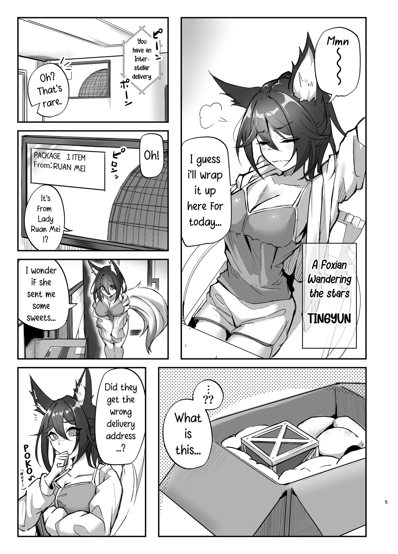 Hanshoku Chuudoku Hourou Hen | Breeding Addiction : Wandering Foxian Arc page 5 full