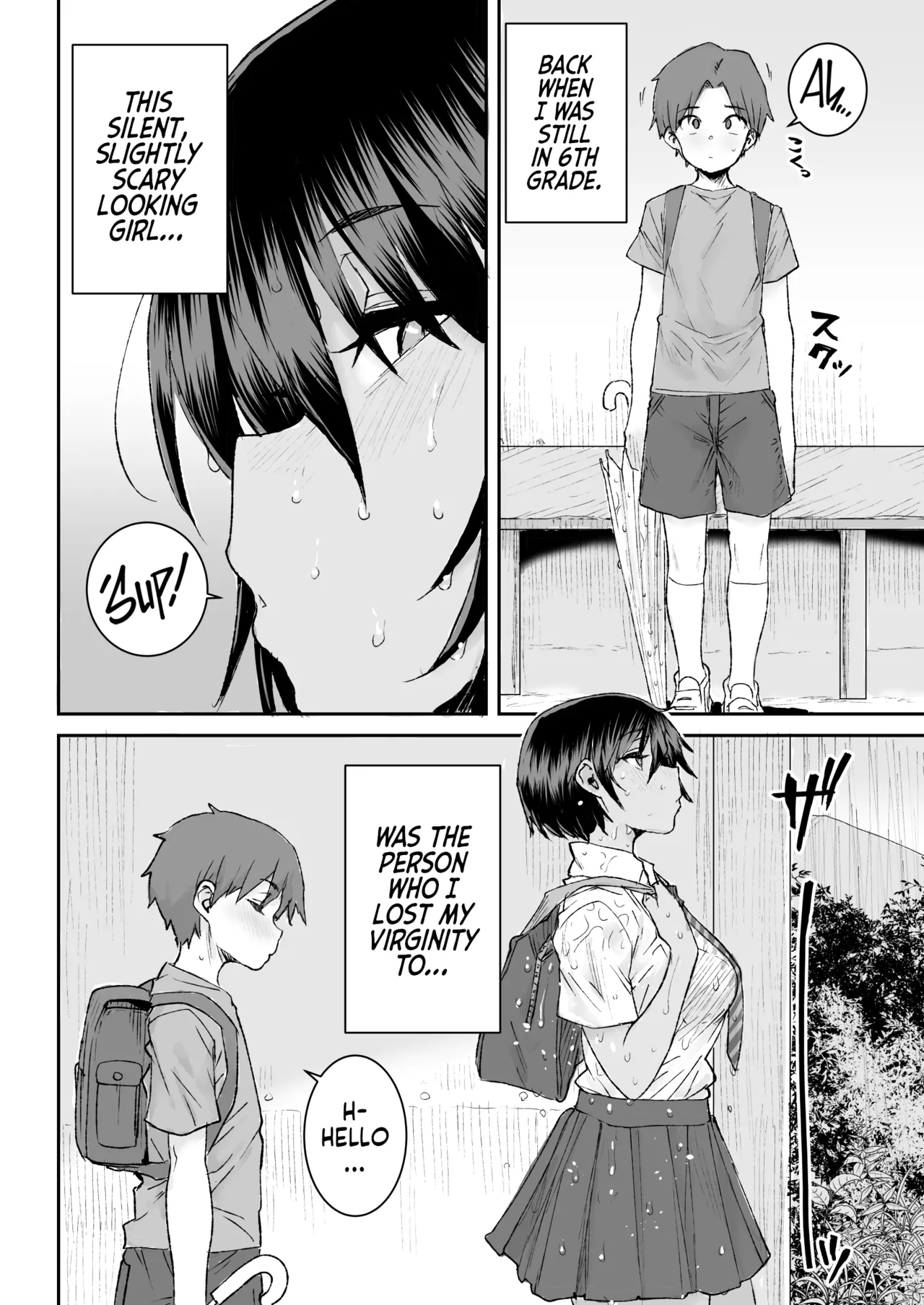How I Lost My Virginity to a Quiet, Strong Older Tomboy | Mukuchi de Ki no Tsuyoi Boyish na Onee-chan de Boku wa Doutei o Sotsugyou shimashita page 3 full