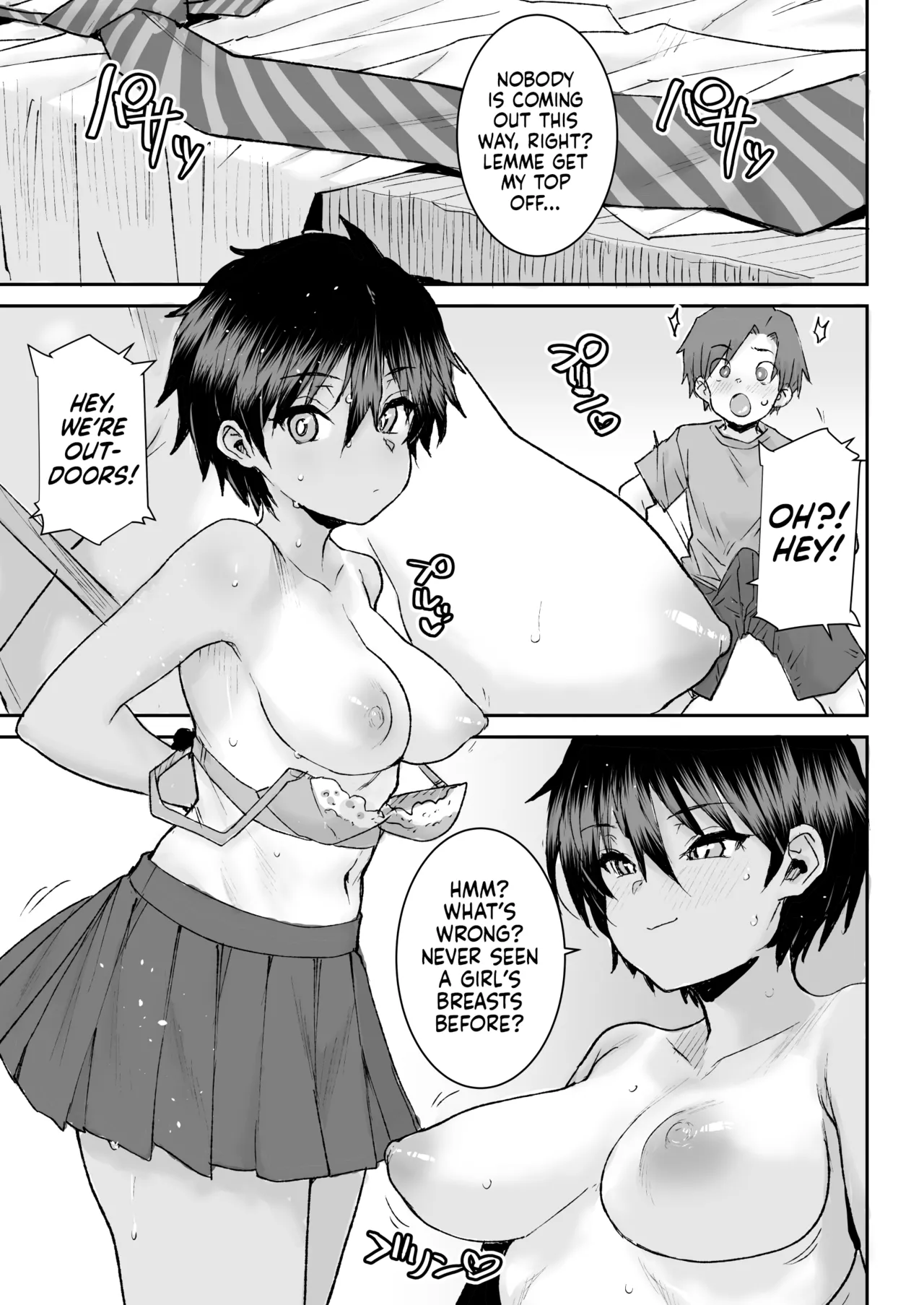 How I Lost My Virginity to a Quiet, Strong Older Tomboy | Mukuchi de Ki no Tsuyoi Boyish na Onee-chan de Boku wa Doutei o Sotsugyou shimashita page 8 full