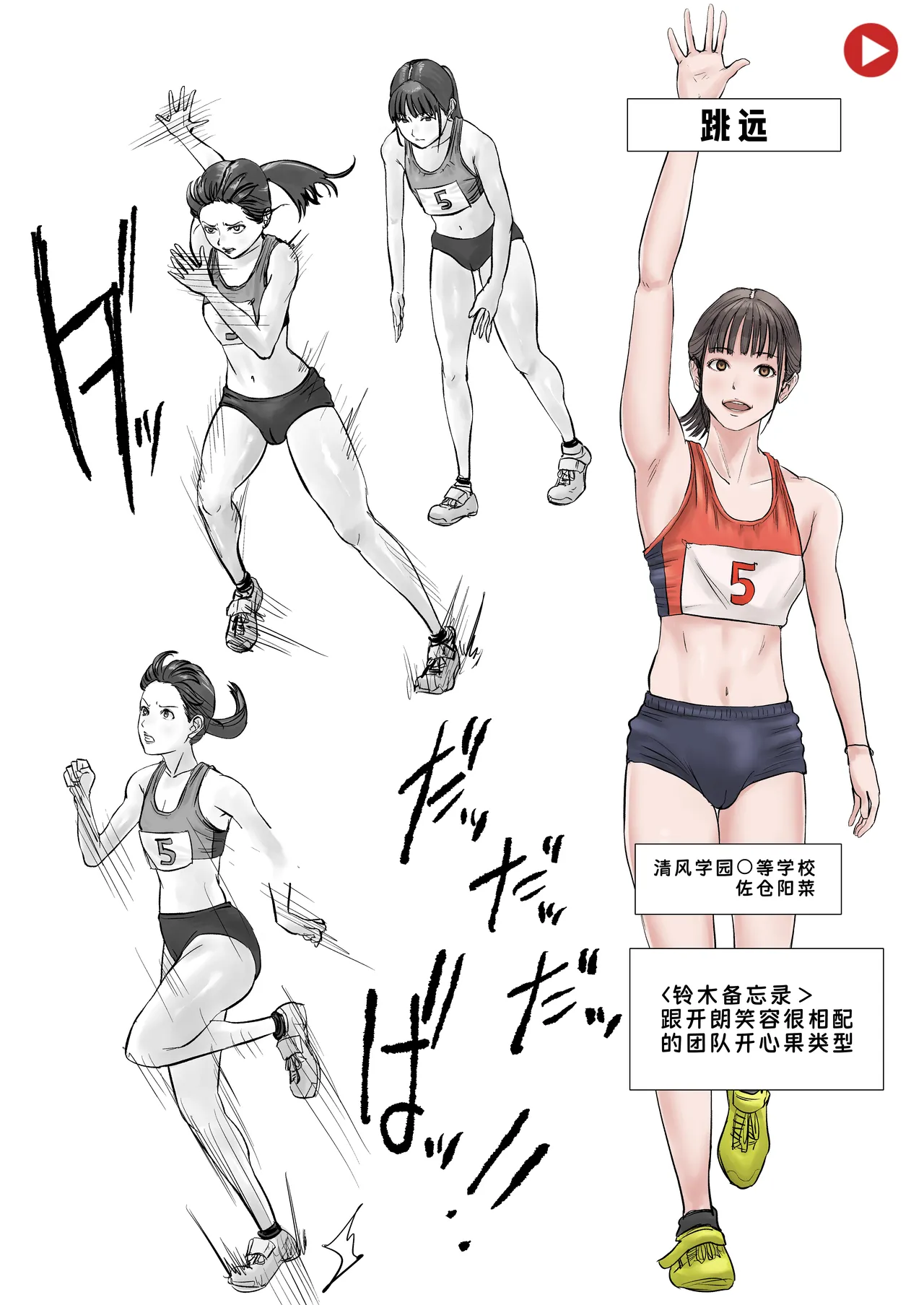 Jikan Teishi App de Rikijoubu o Okashimakuru Hanashi|用时间停止APP肆意侵犯田径部【蓝枫个人翻译】 page 10 full